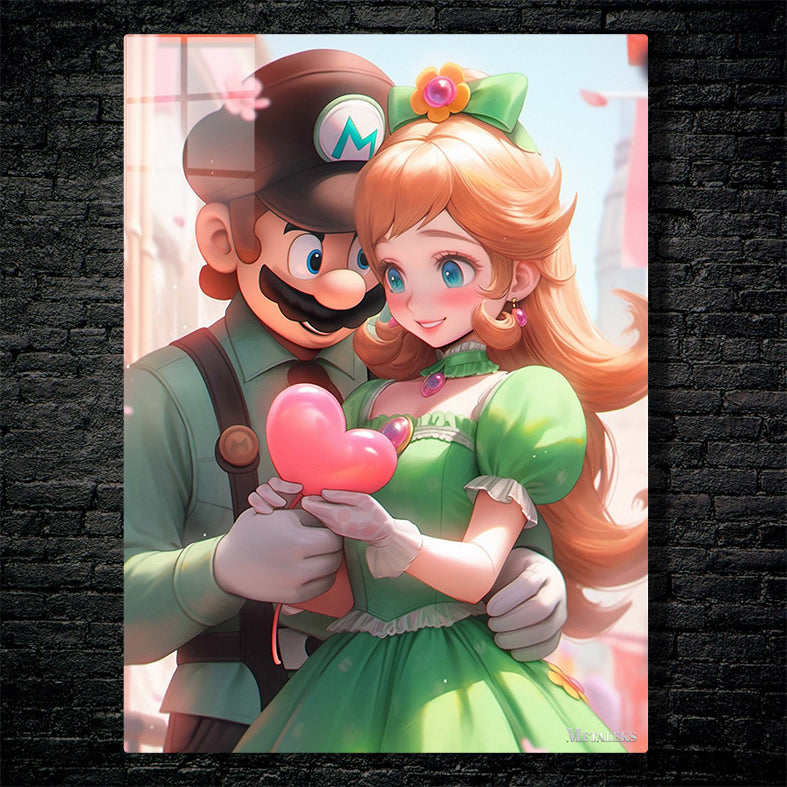 Green-Capped Guardian Luigi and Peach's Mushroom Kingdom Chronicles