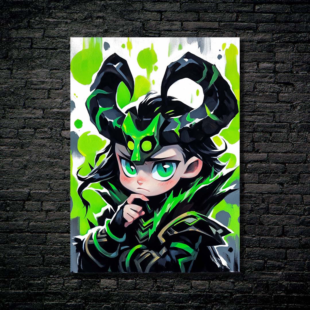 Grief in Green : Loki