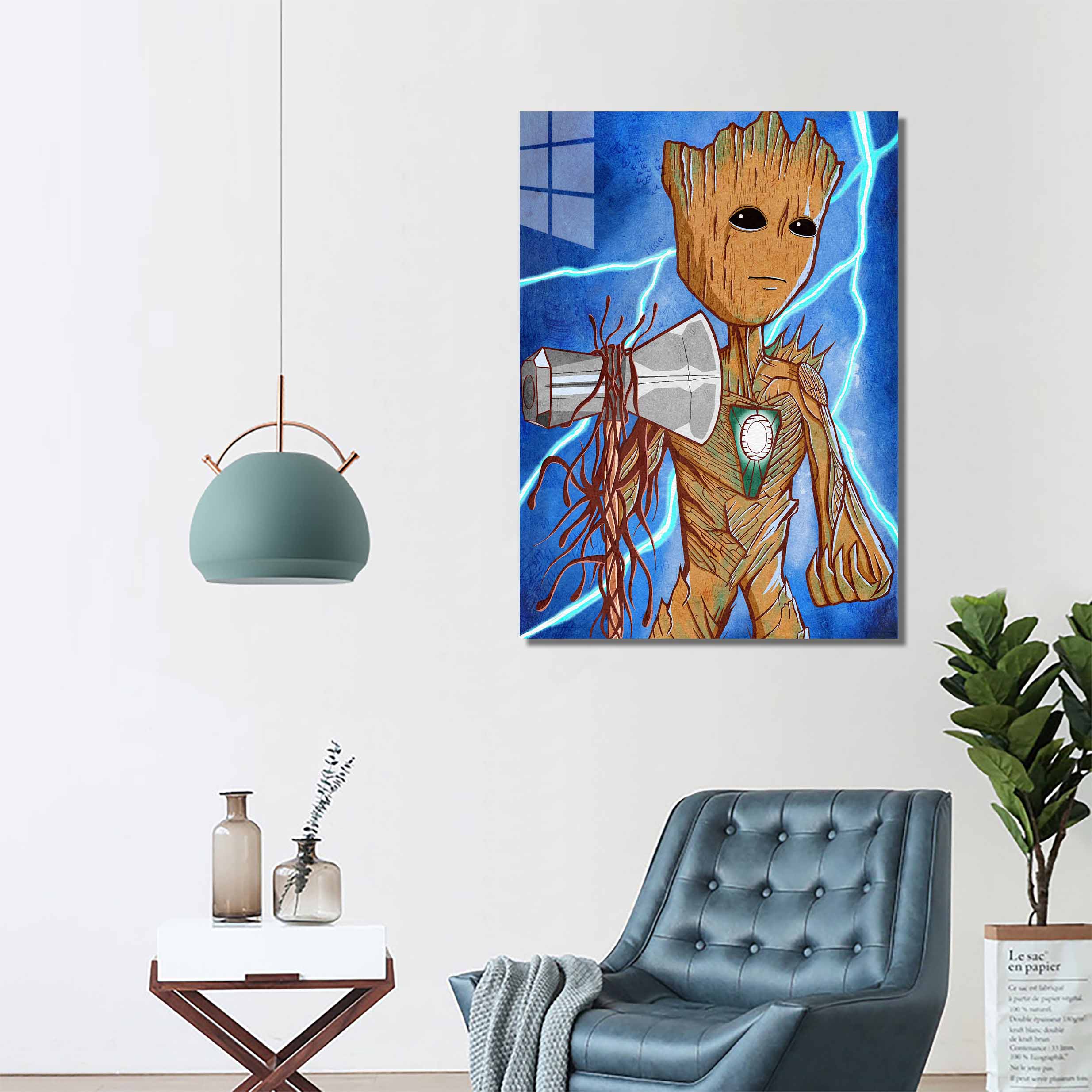 Groot With Storm Breaker