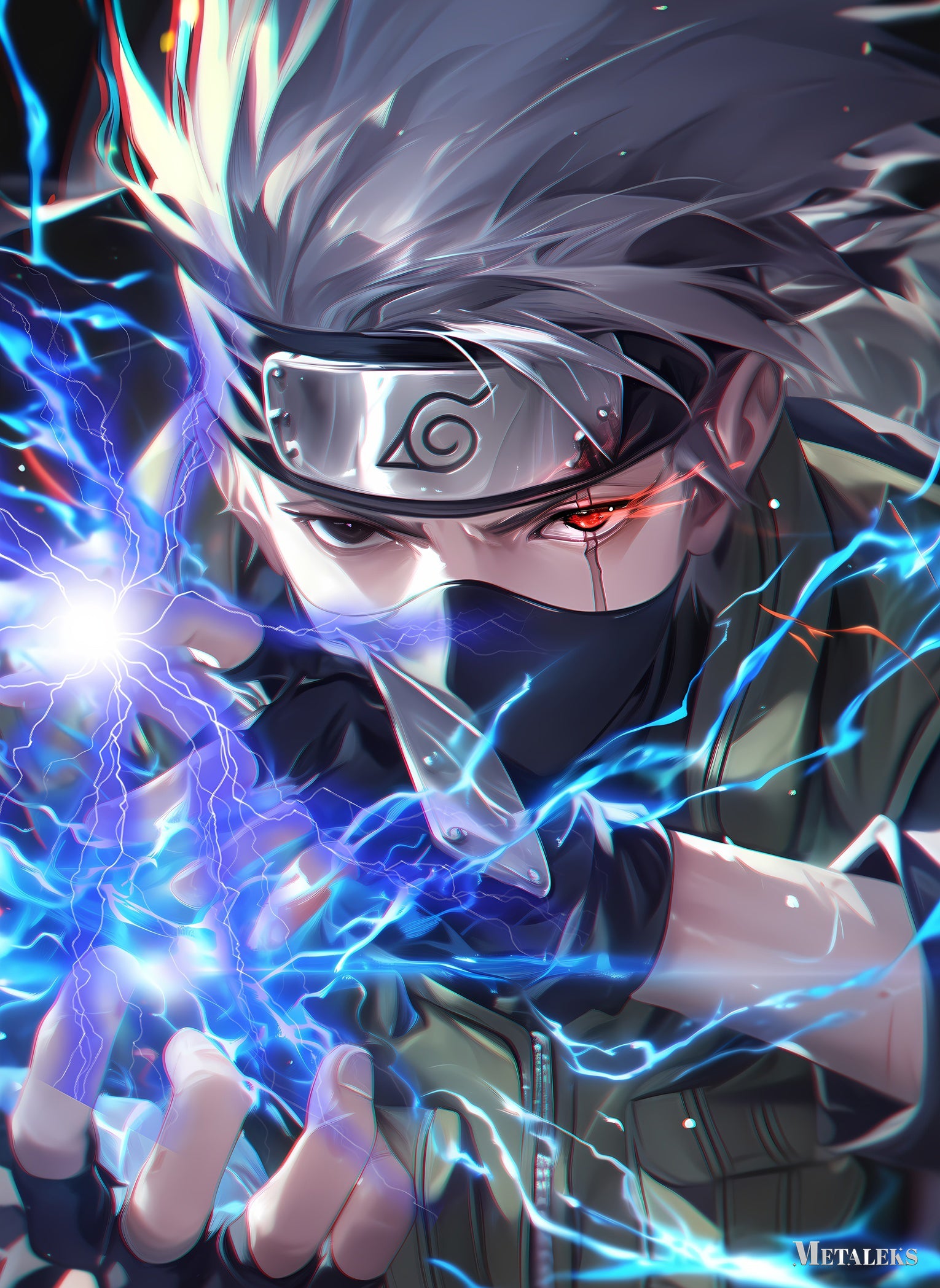 Hatake Kakashi Chidori  Naruto