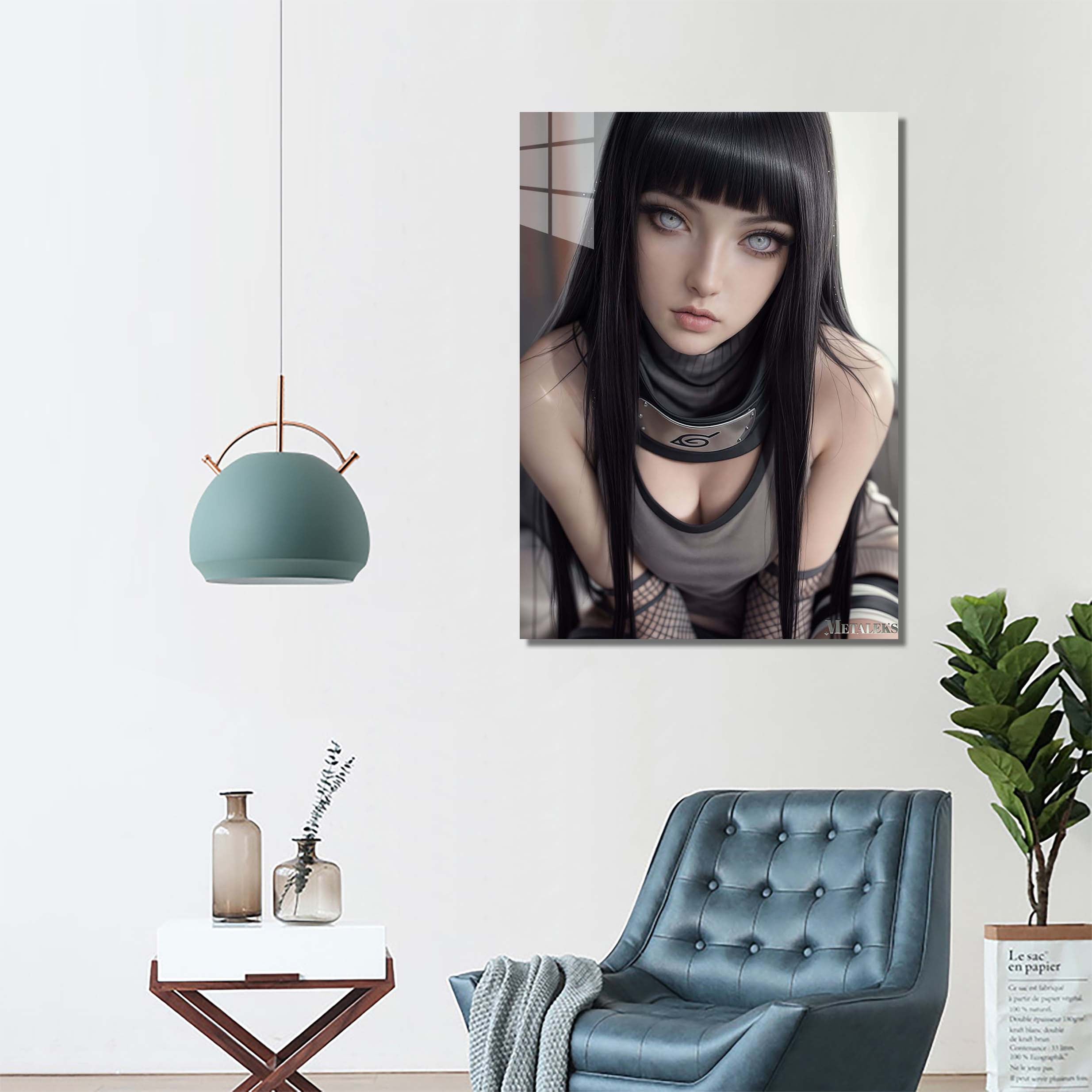 Hinata Hyuga realistic conceptart