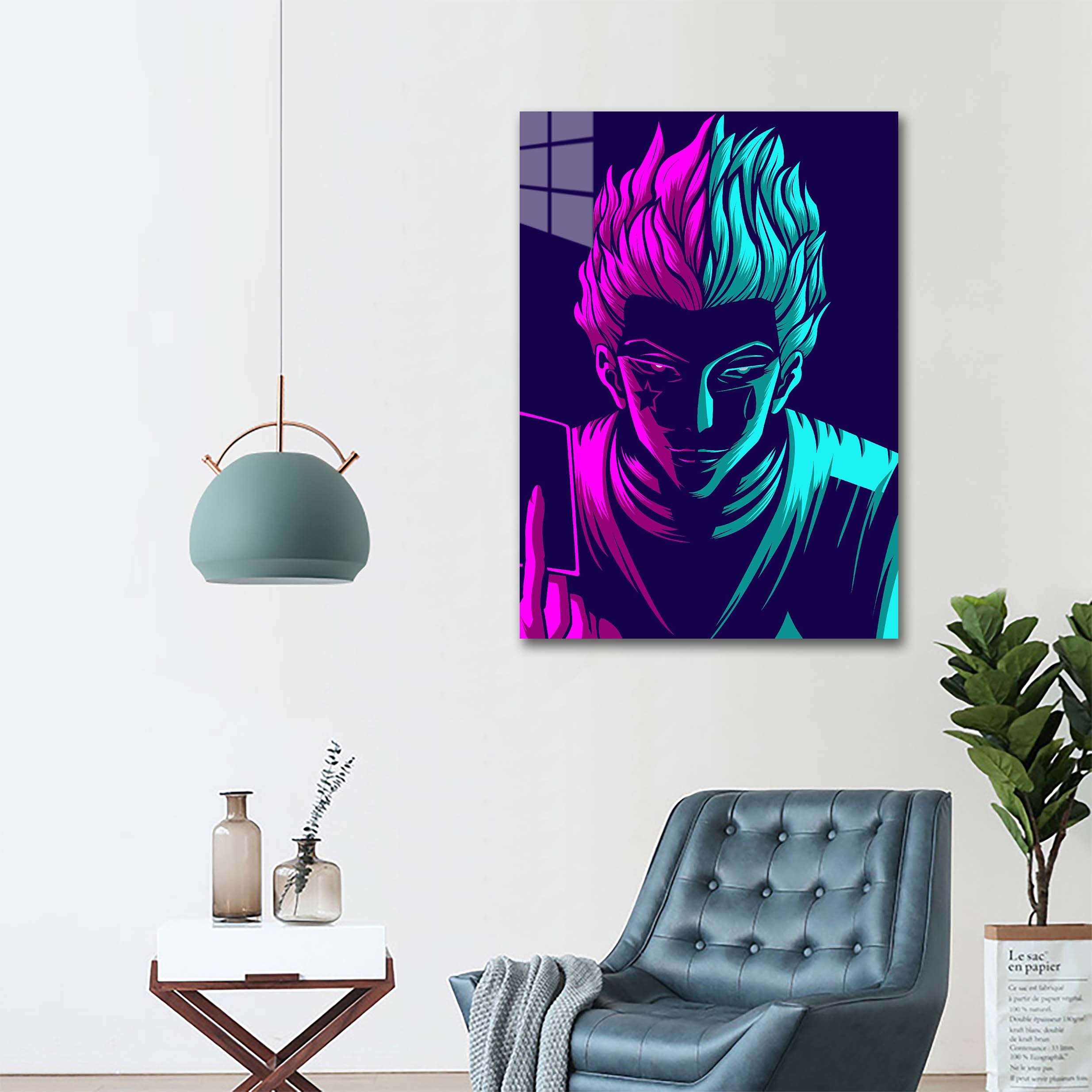 Hisoka neon style