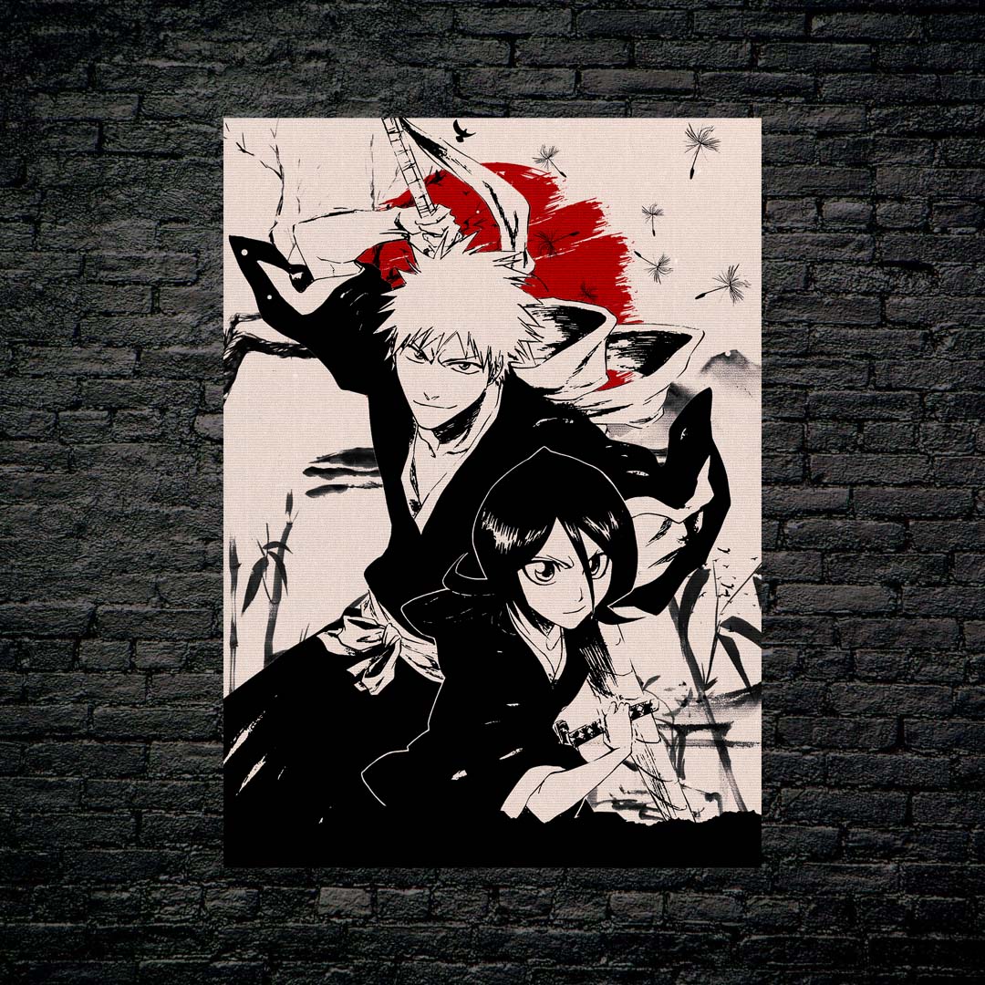 Ichigo Bleach Japanese Art