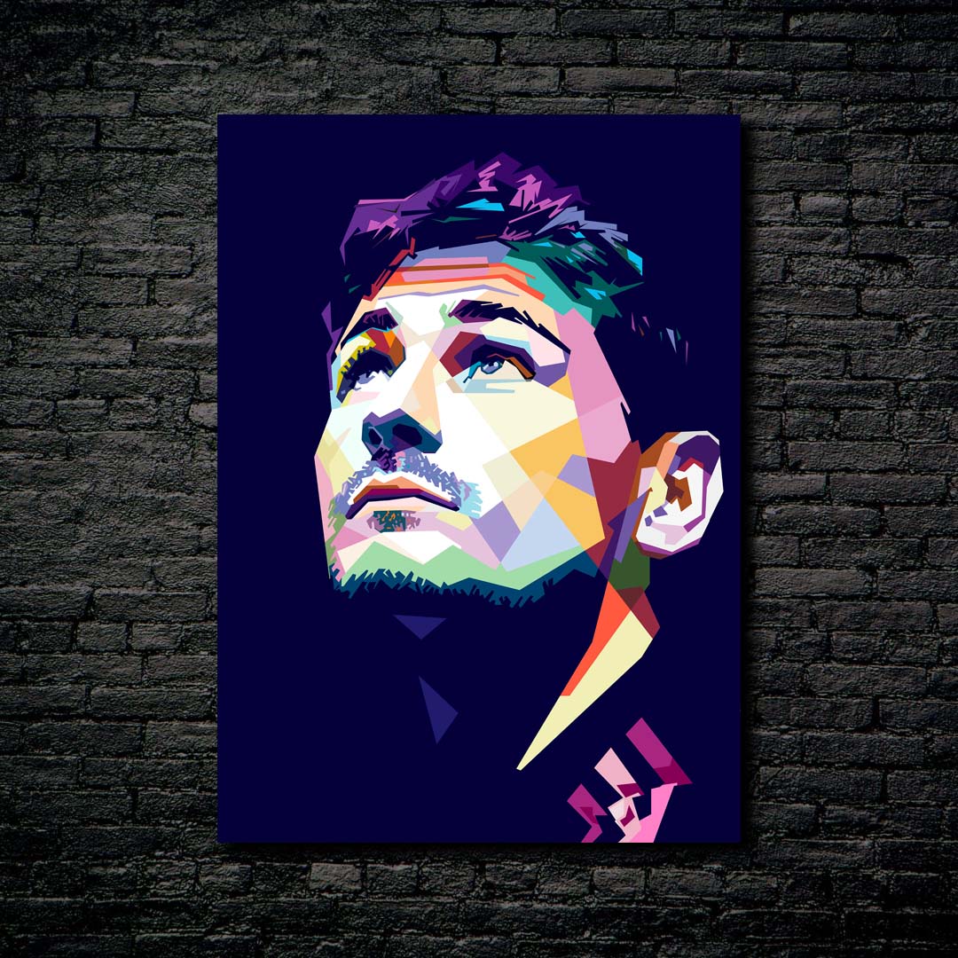 Iker Casillas wpap pop art