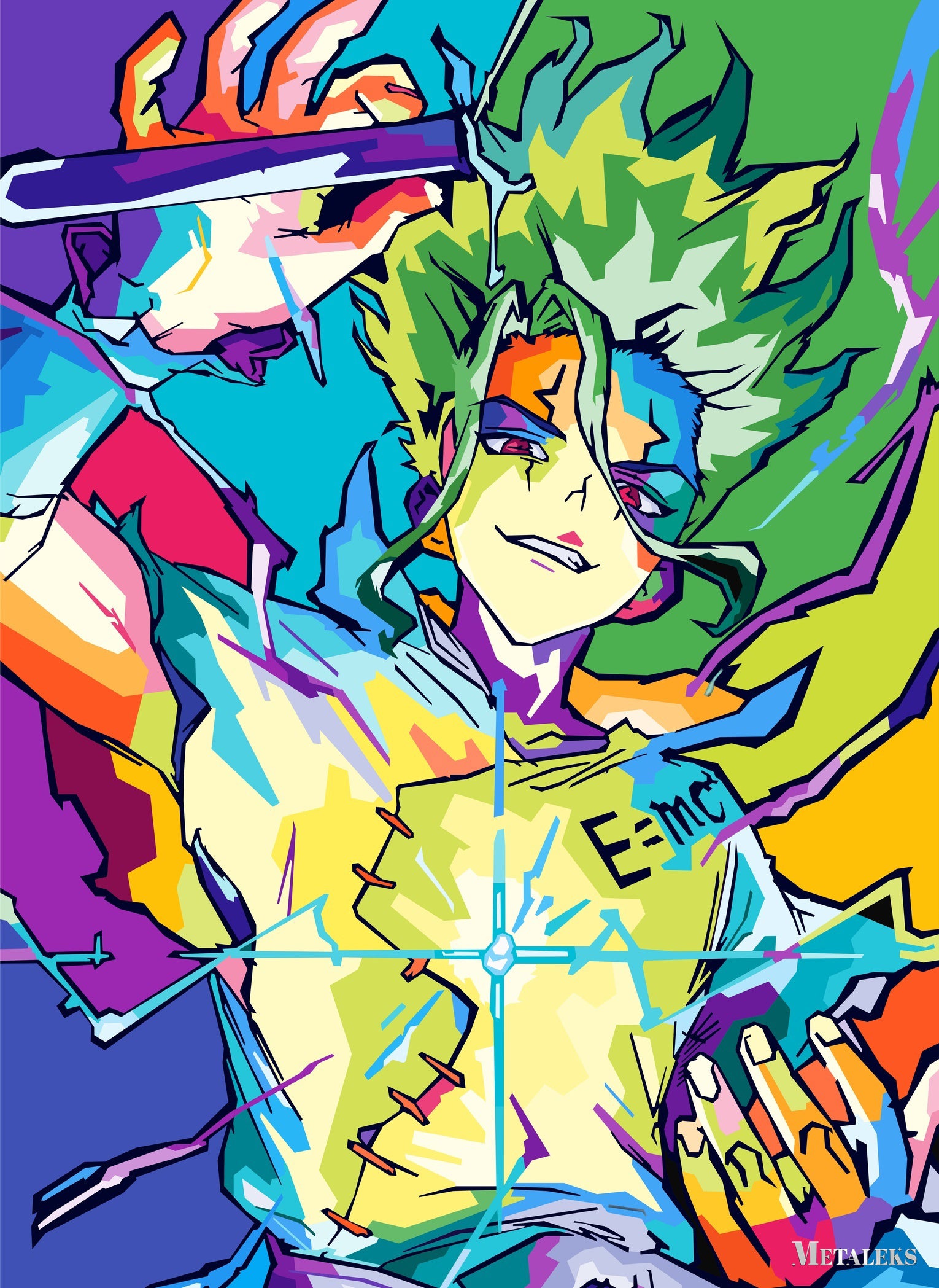Ishigami Senku Wpap Art