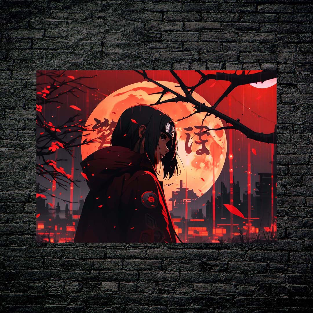 Itachi wallpaper by @visinaire.ai