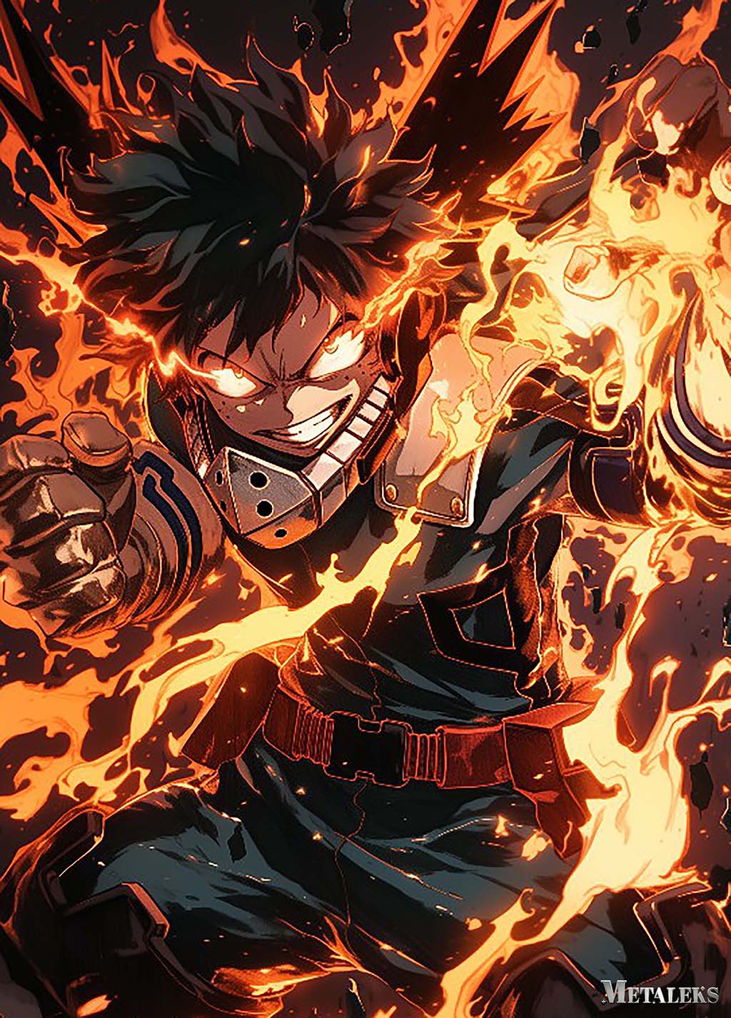 Izuku Midoriya Fire | My Hero Academia