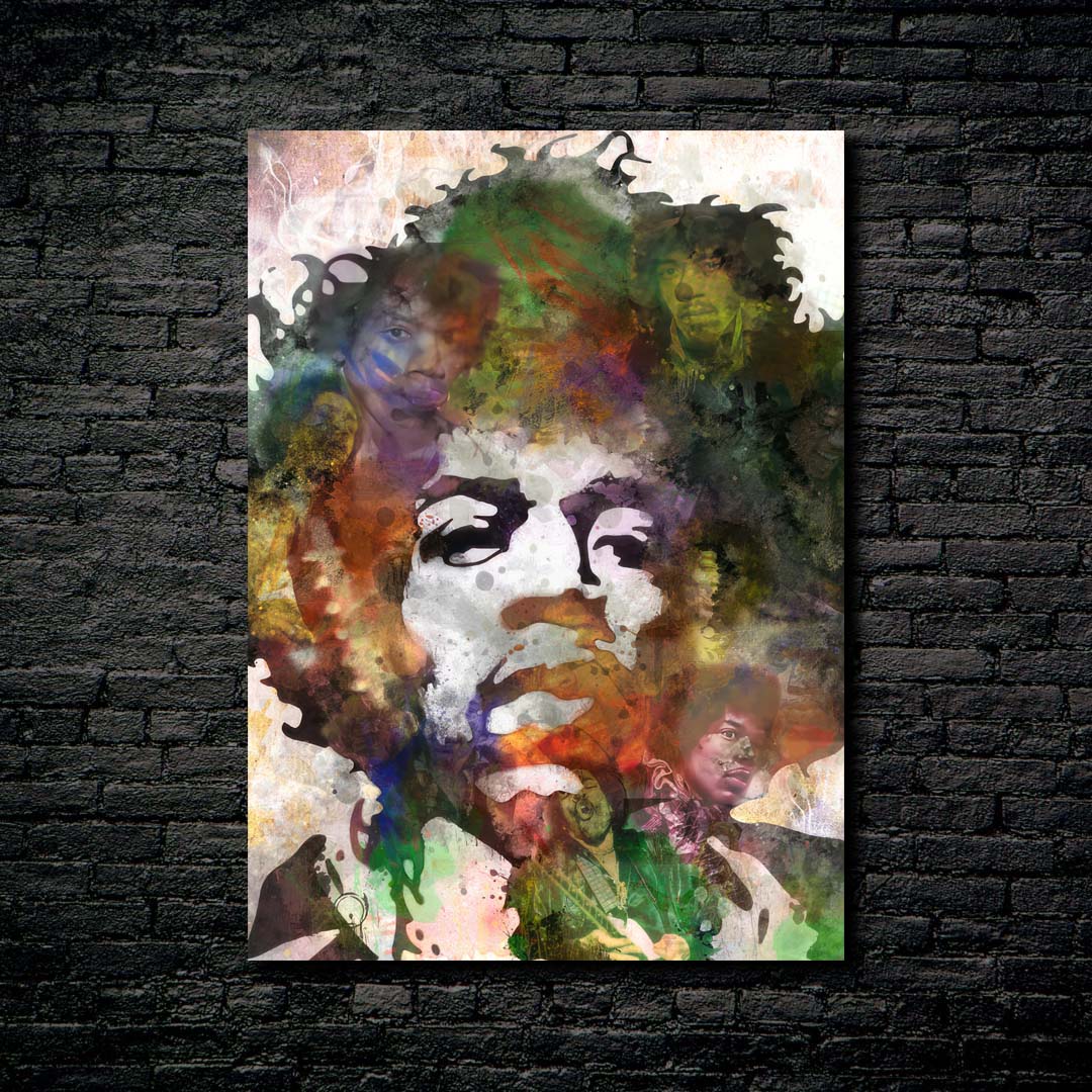 Jimi hendrix vector