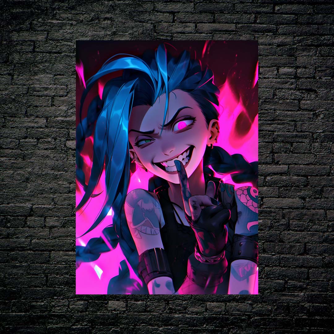 Jinx evil smile from arcane