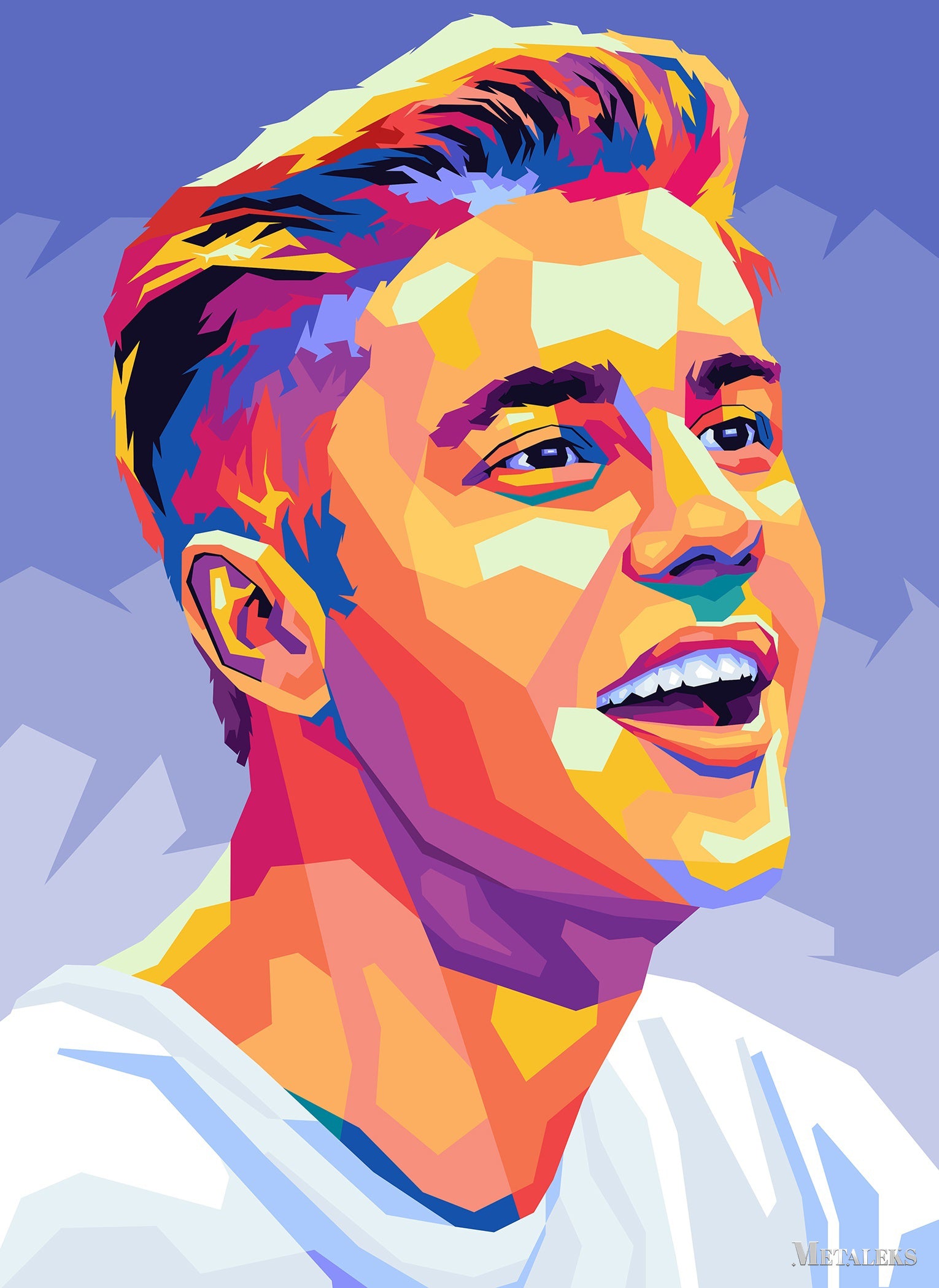 Justin wpap pop art