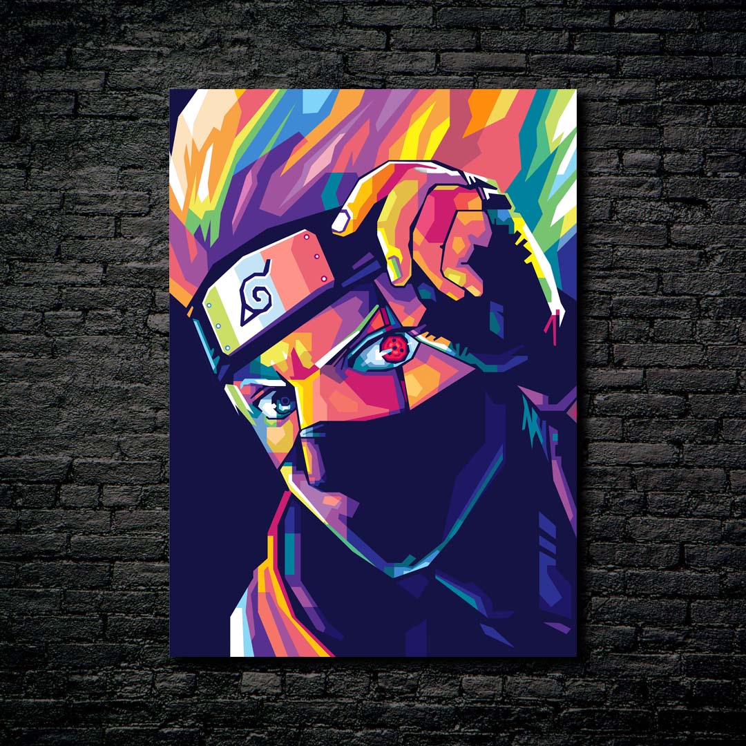 Kakashi sharingan WPAP