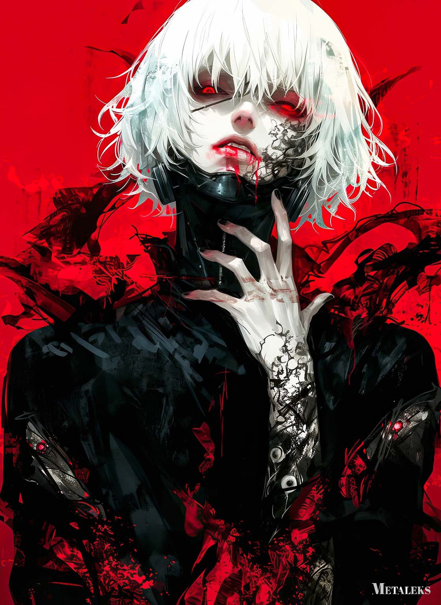 Kaneki Ken Red Poster