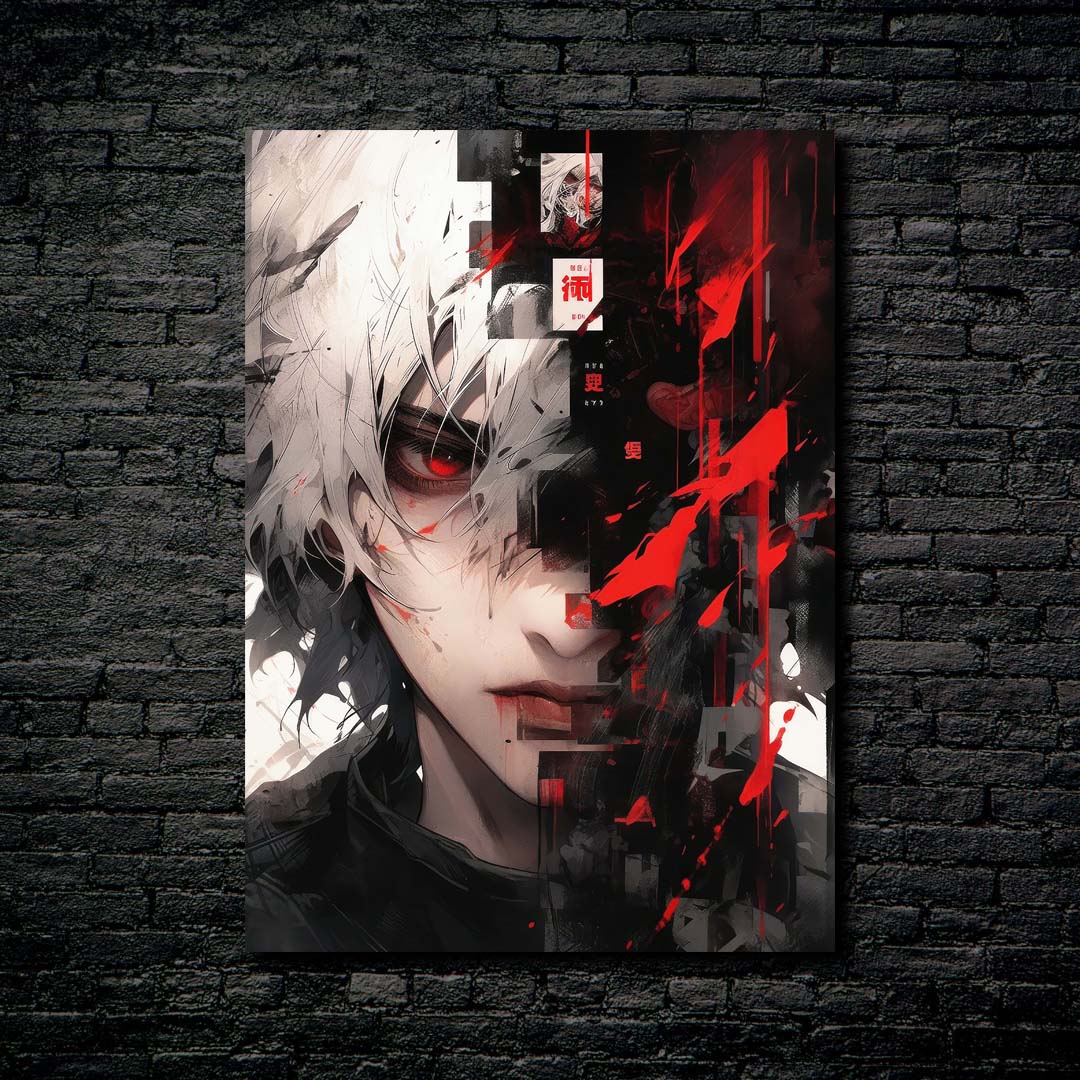 Ken Kaneki wallpaper by @visinaire.ai