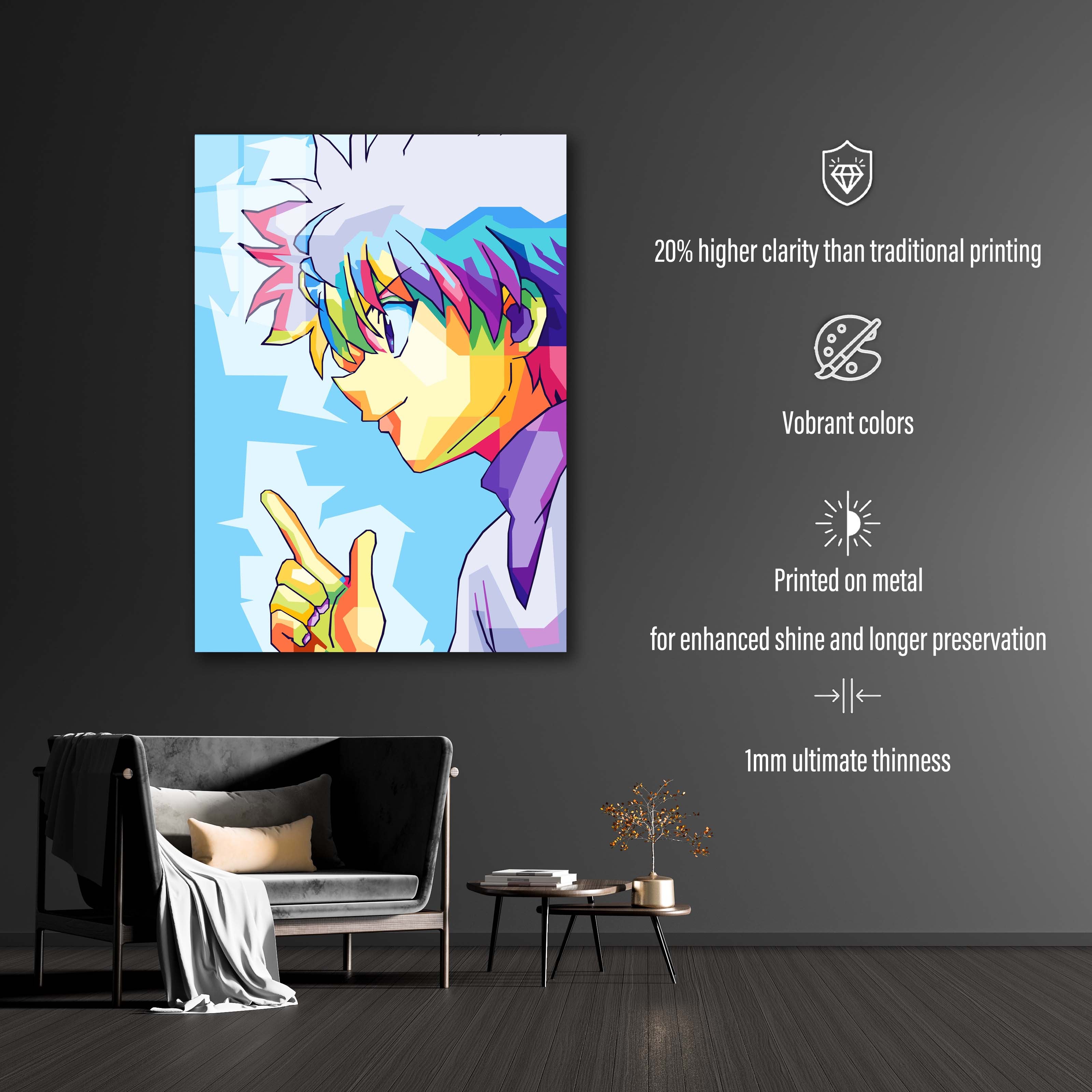 Killua Wpap Pop Art 2