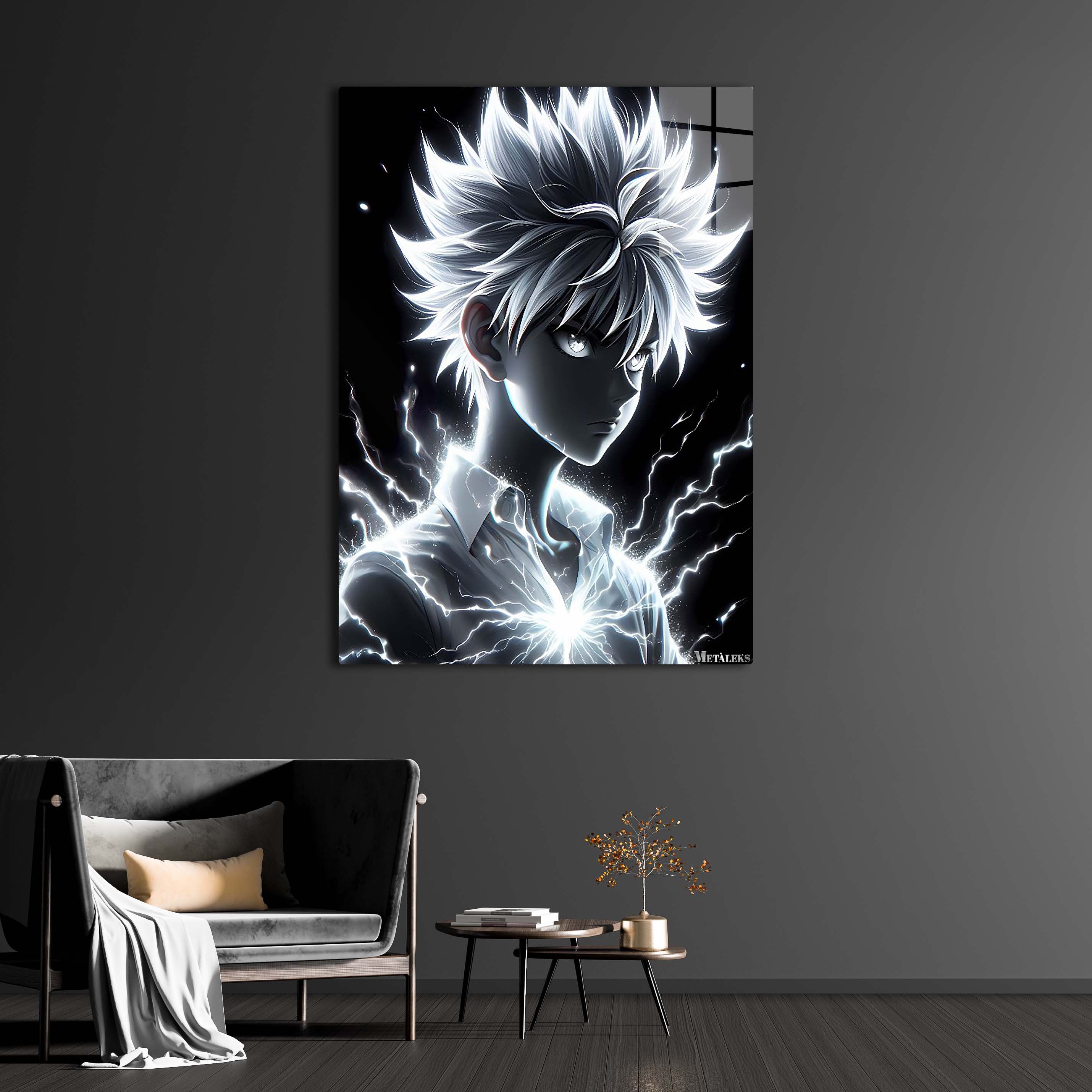 Killua Zoldyck v6-Artwork by @Lucifer Art2092