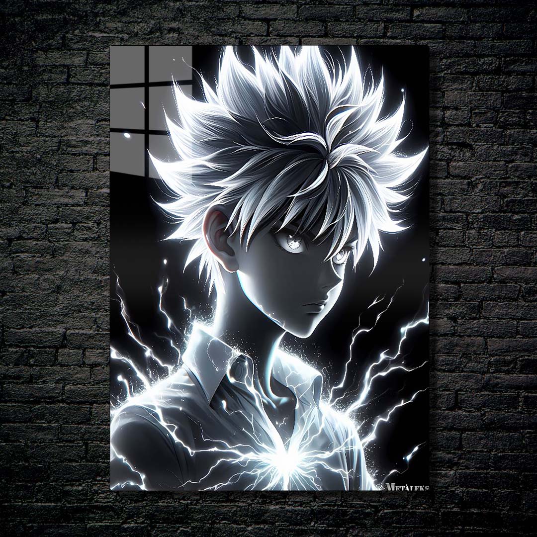 Killua Zoldyck v6-Artwork by @Lucifer Art2092