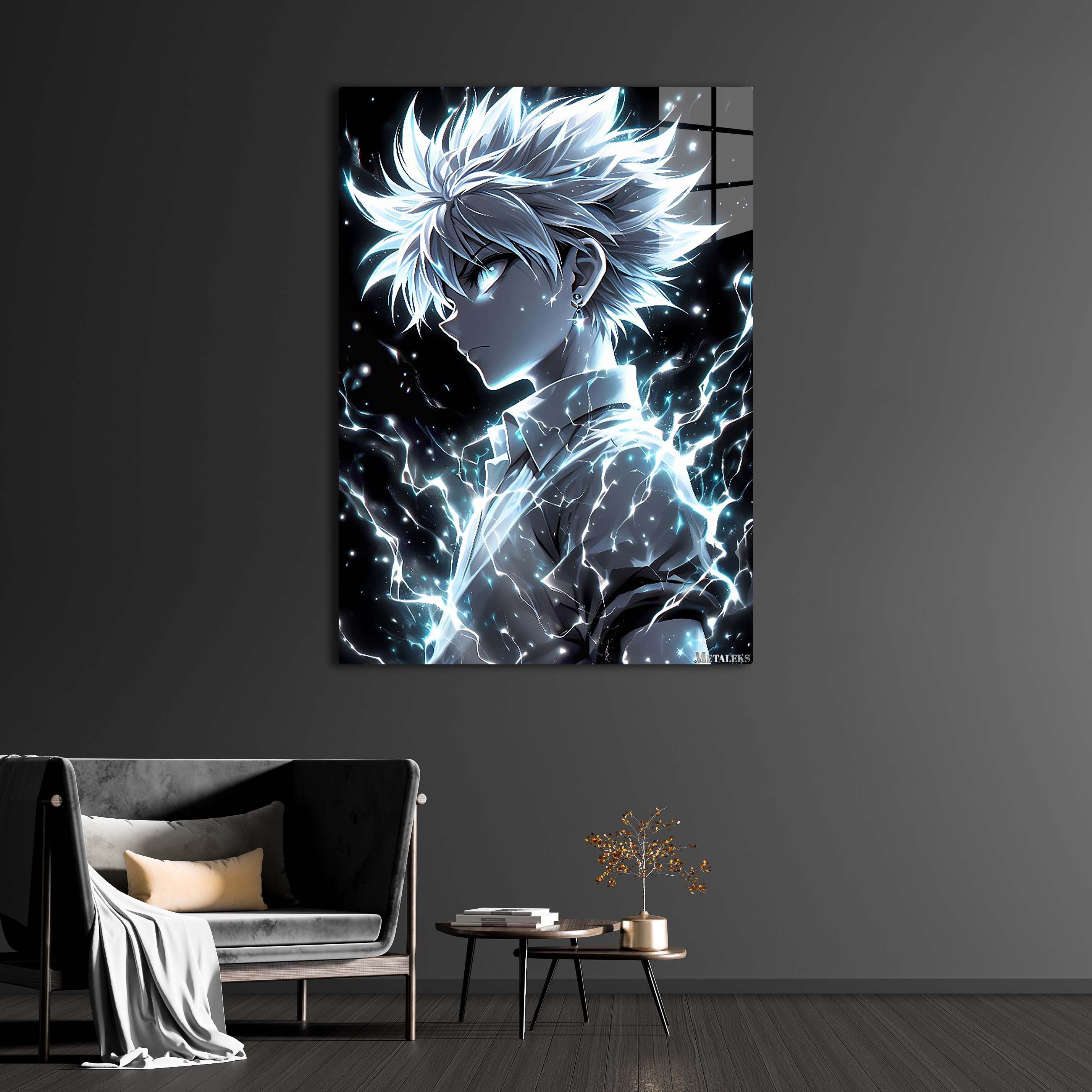 Killua Zoldyck v7-Artwork by @Lucifer Art2092