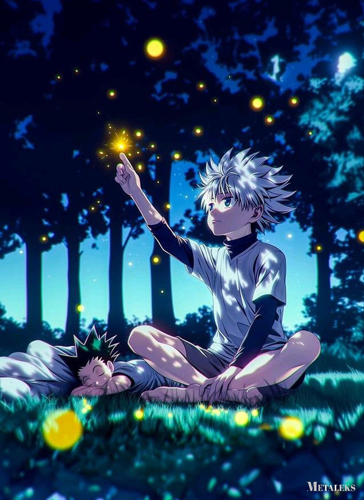 Killua Zoldyck Hunter × Hunter Gon Freecss Hunter × Hunter  D091025