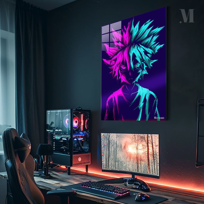 Killua neon style