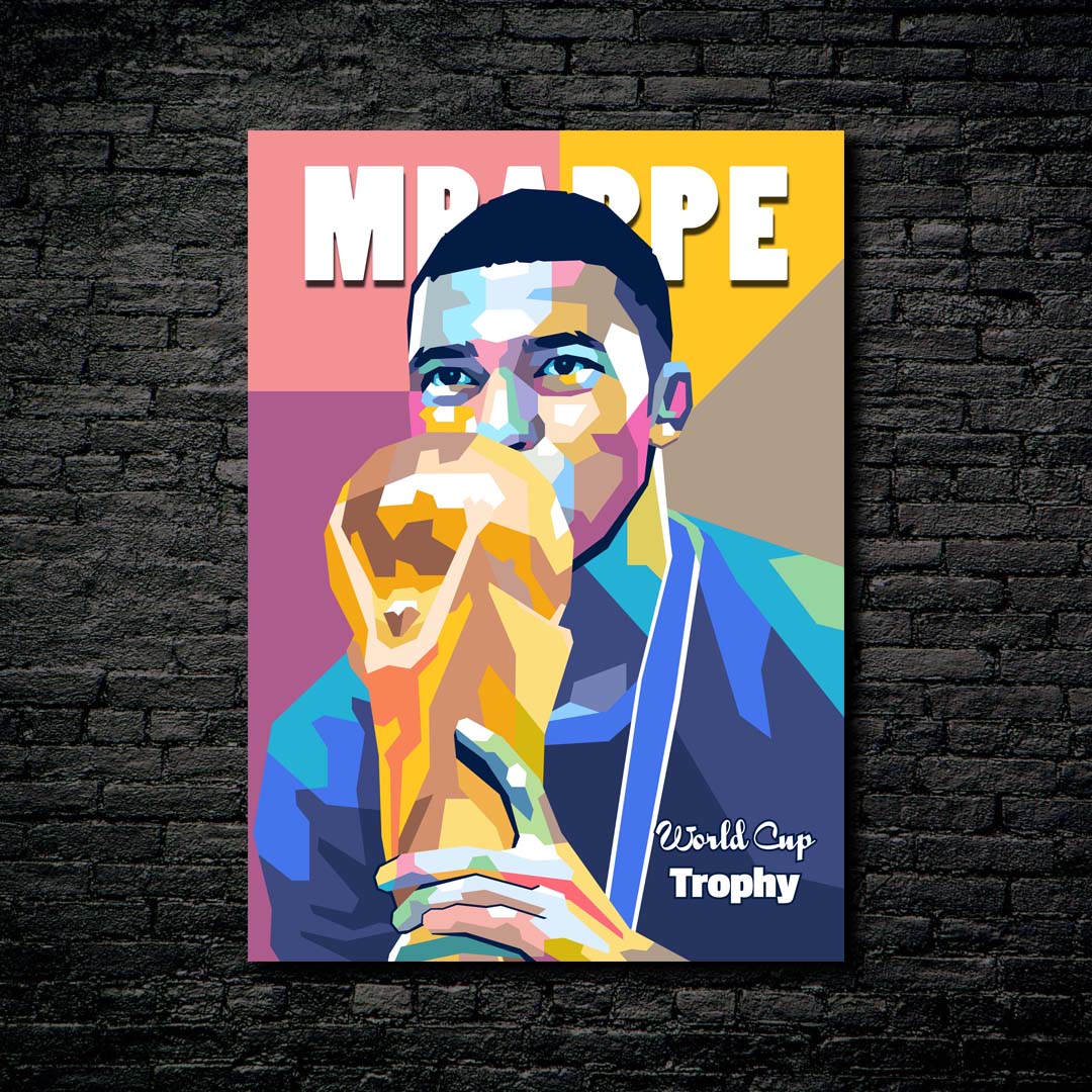 Kylian Mbappe WPAP