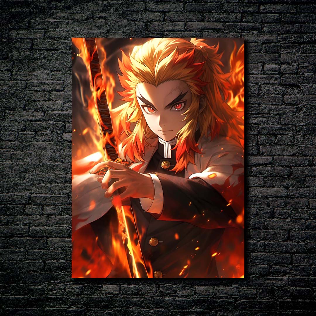 Kyojuro Rengoku artwork