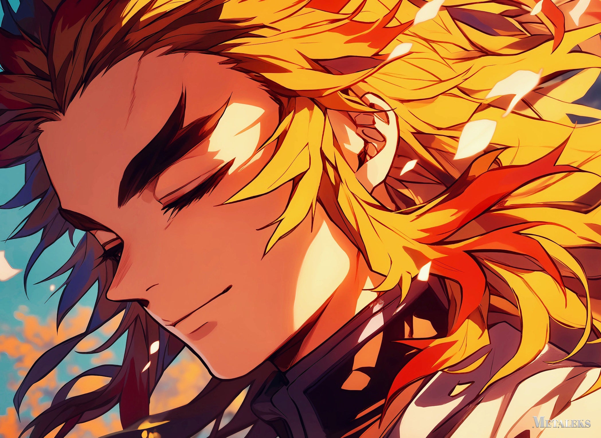 Kyojuro Rengoku - Peace - Demon Slayer