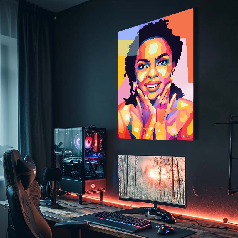 Lauryn Hill Wpap pop art