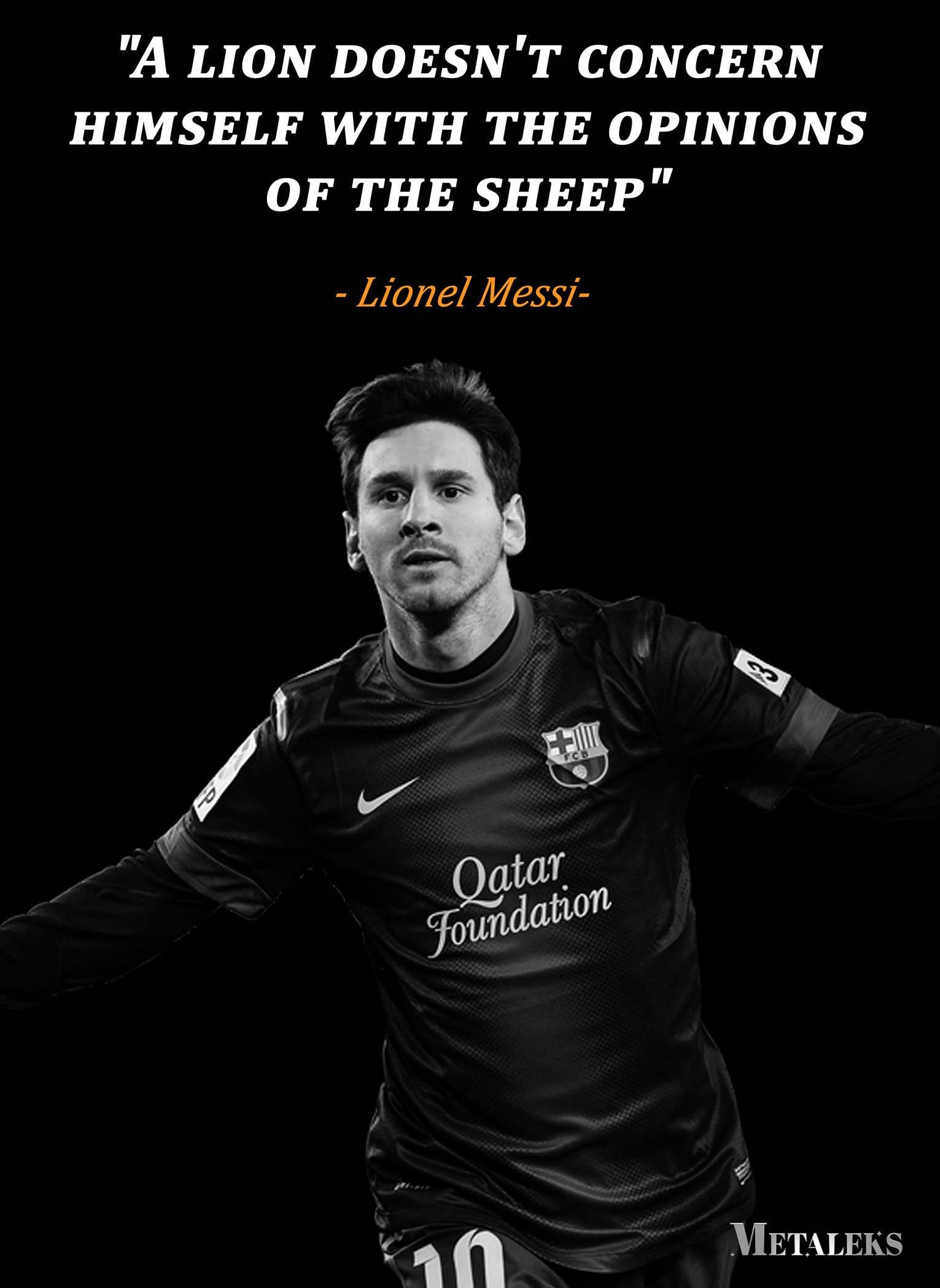 Lionel Messi quote