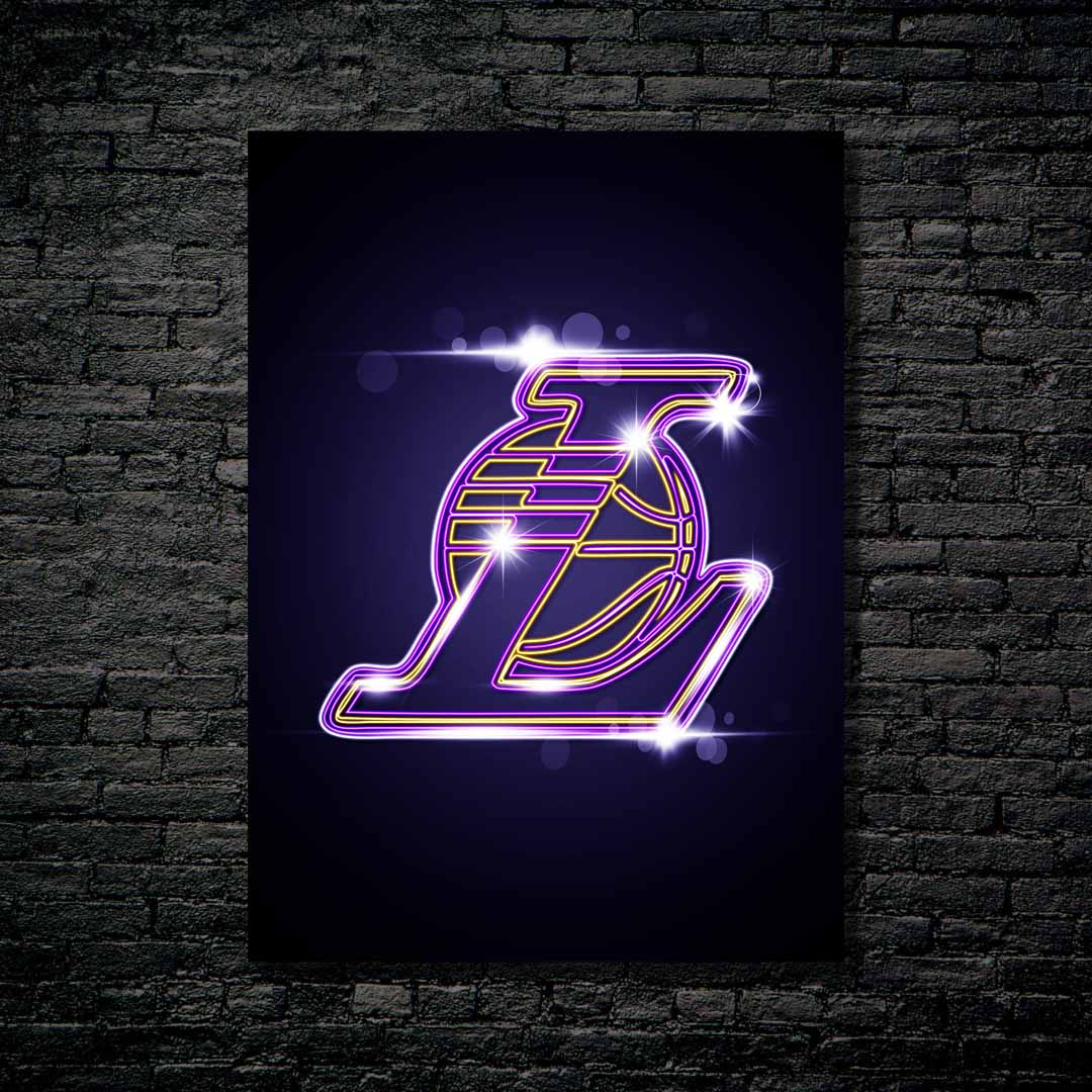 Los Angeles Lakers Neon