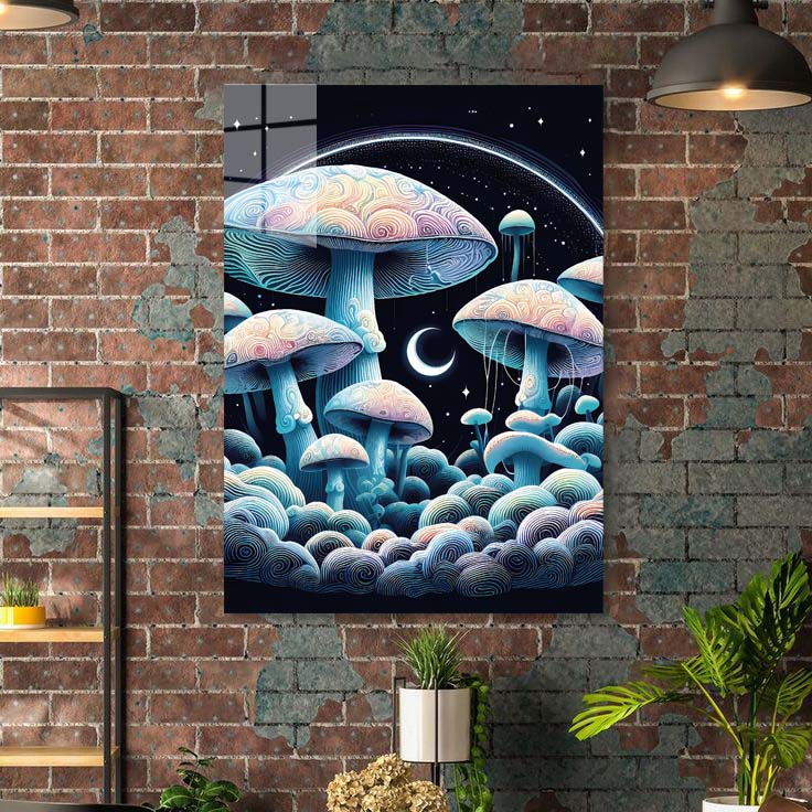 Lunar space mushroom