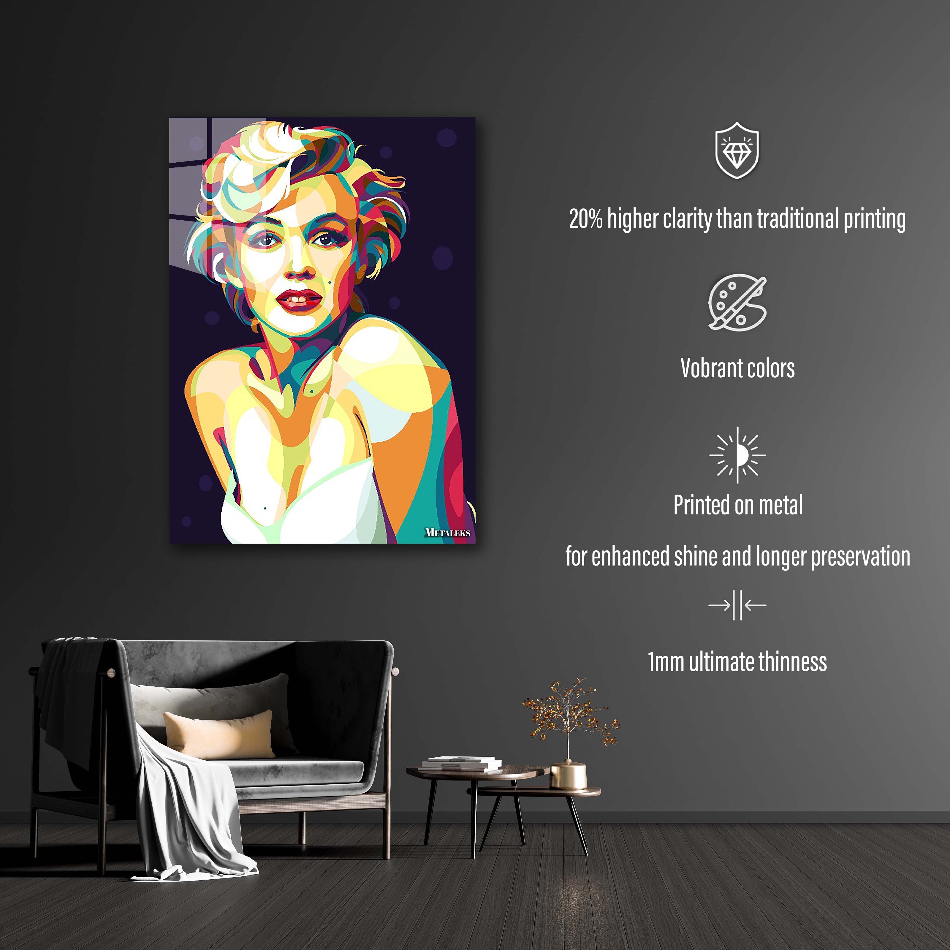 MARILYN MONROE WPAP STYLE