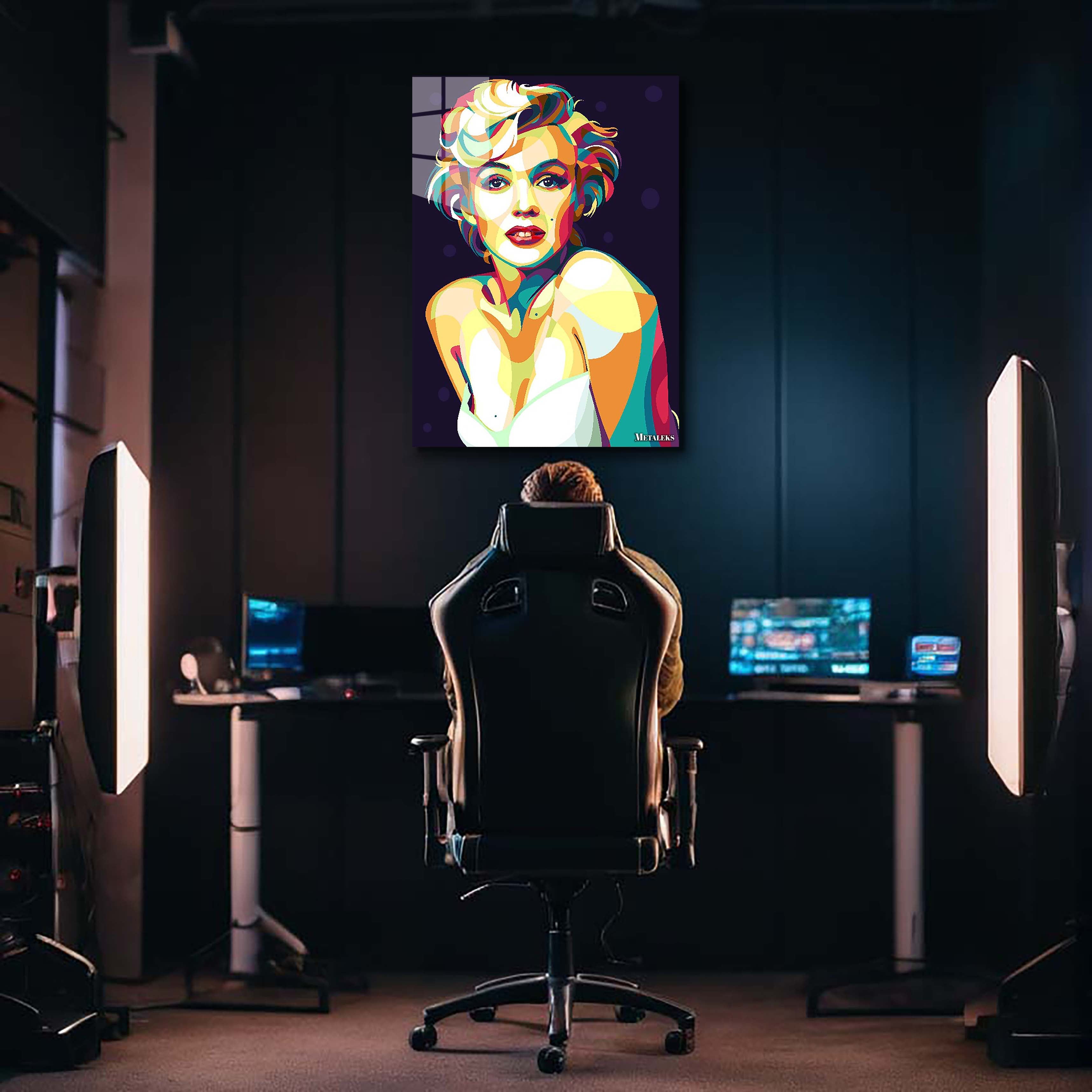 MARILYN MONROE WPAP STYLE