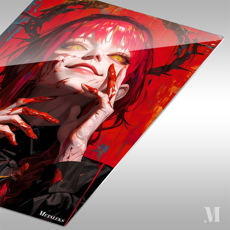 Makima Red Portrait