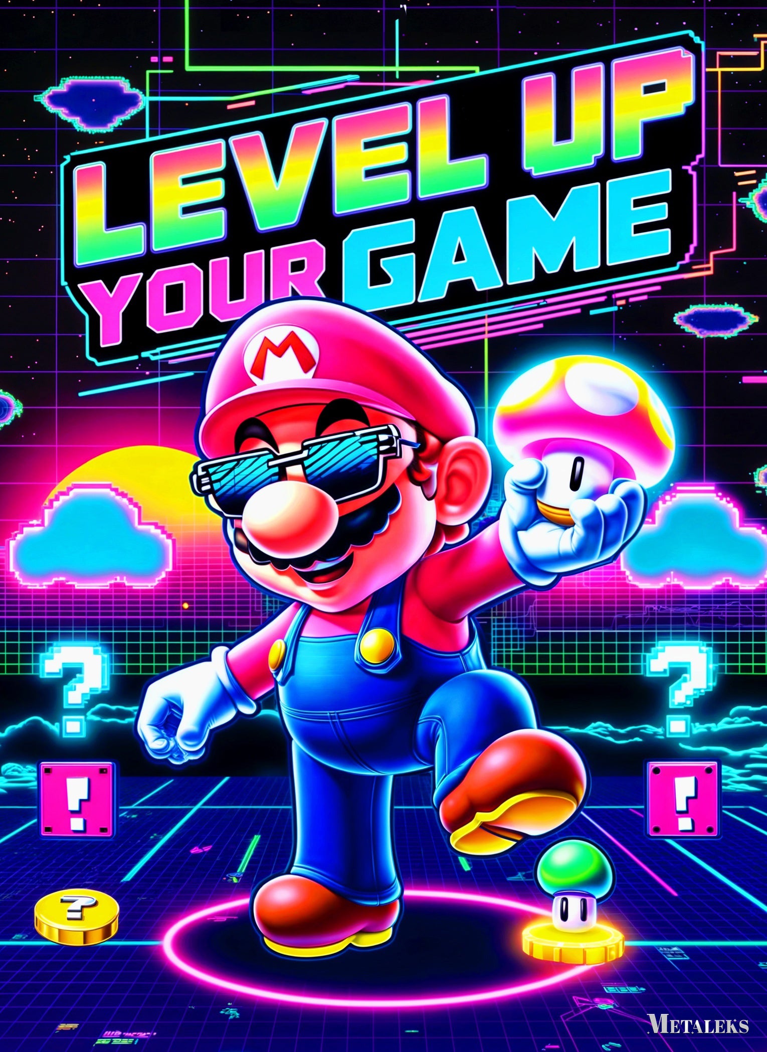 Mario Level Up  H0801-25