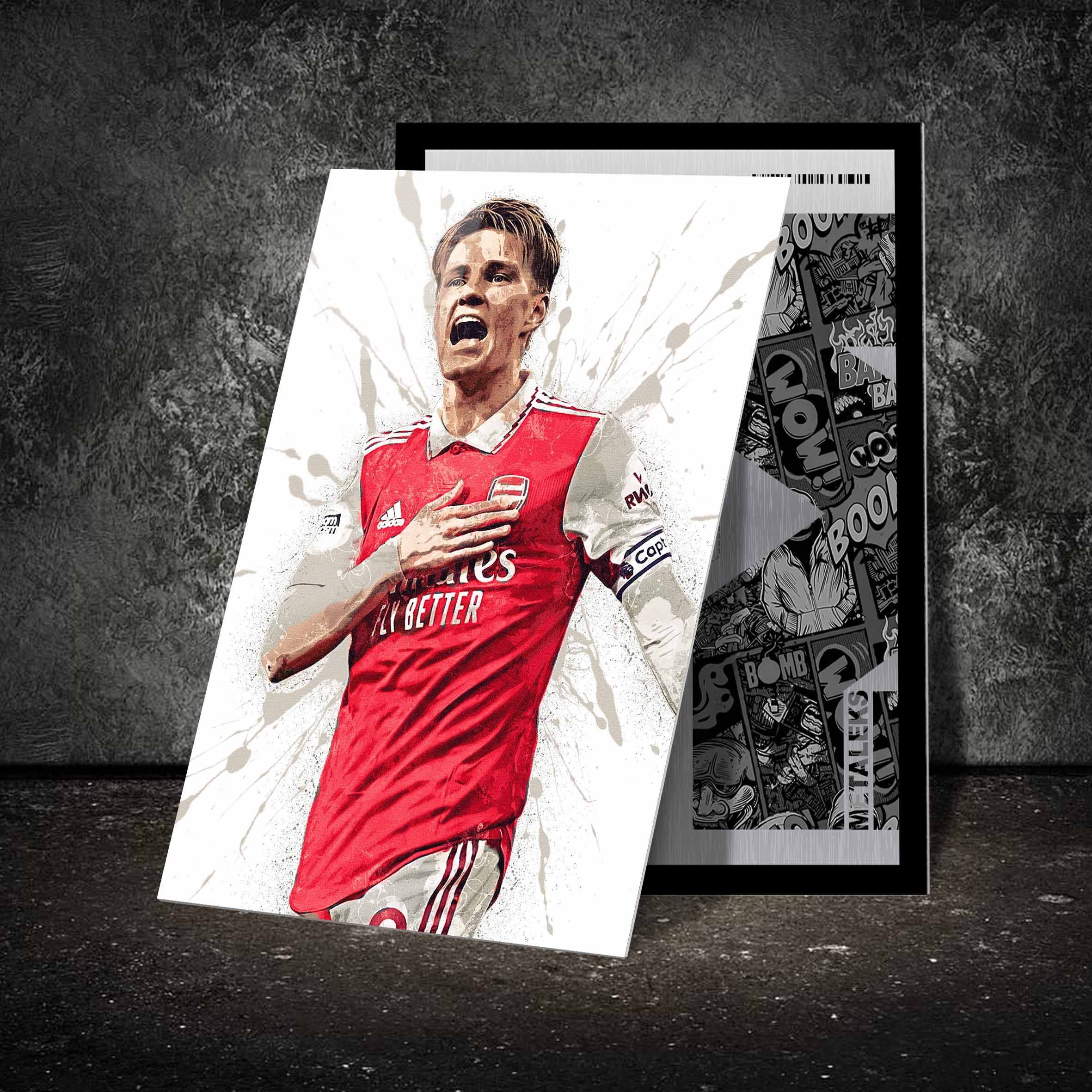 Martin Odegaard Arsenal poster