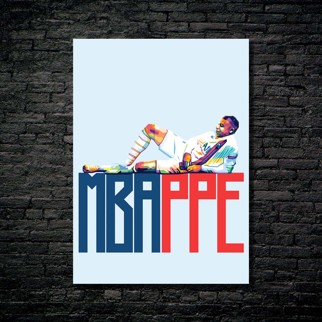 Mbappe WPAP popart