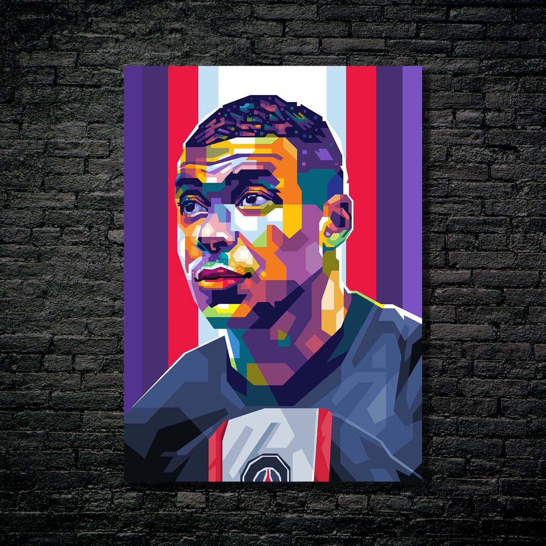 Mbappe WPAP style