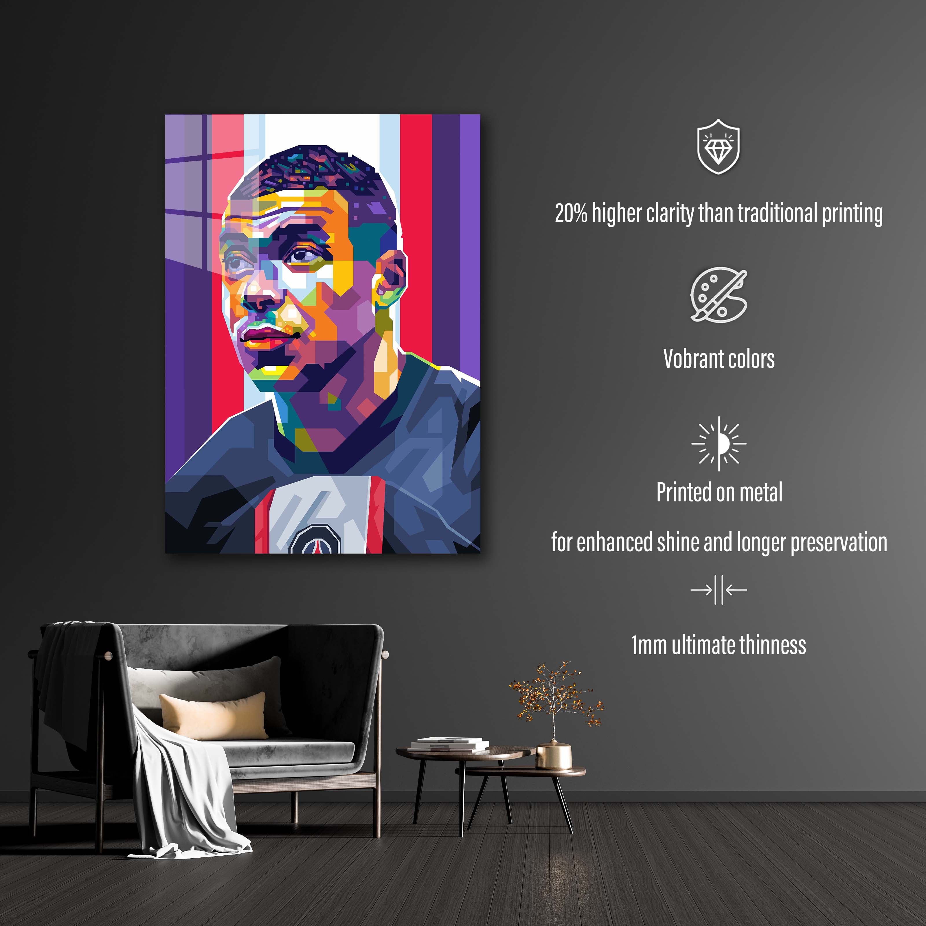 Mbappe WPAP style