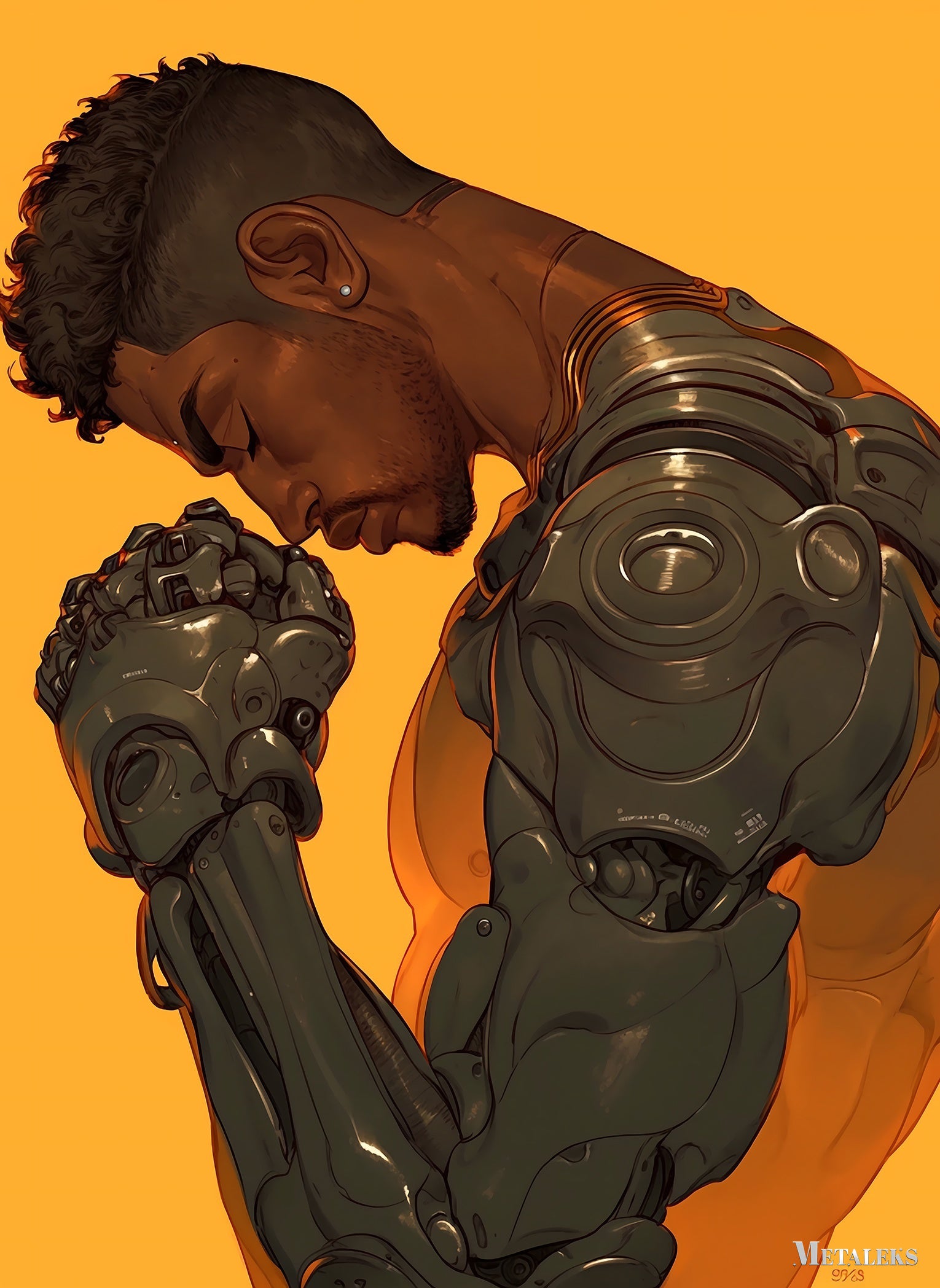 Mecha Armed Man