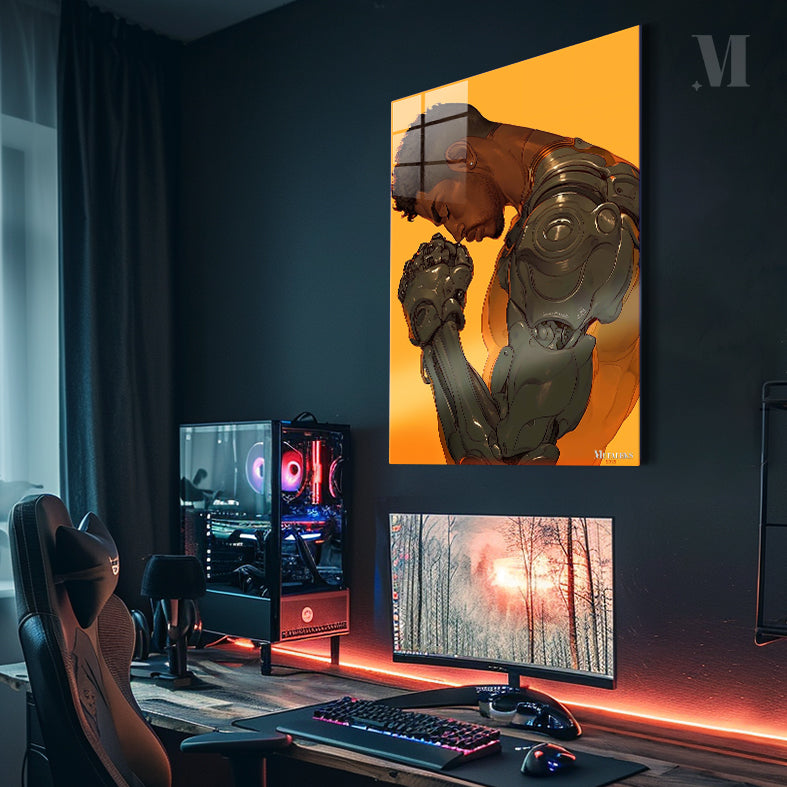 Mecha Armed Man