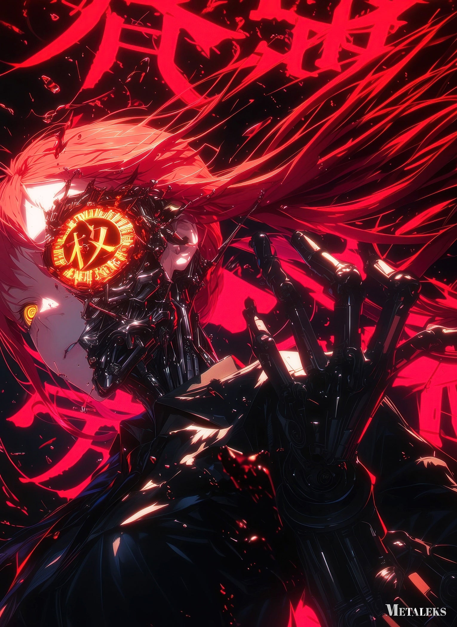 Mechanized Makima art