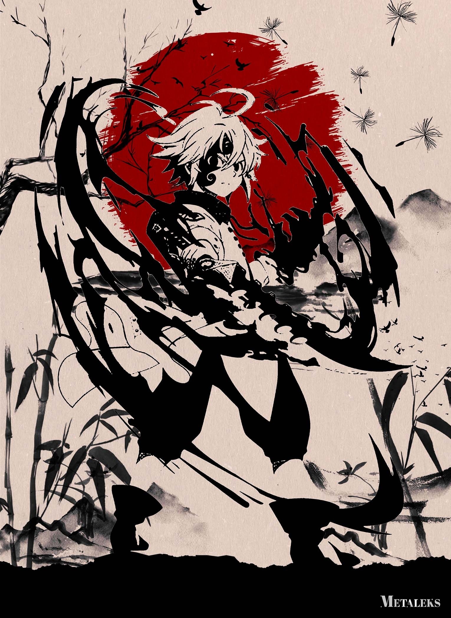 Meliodas Japanese art