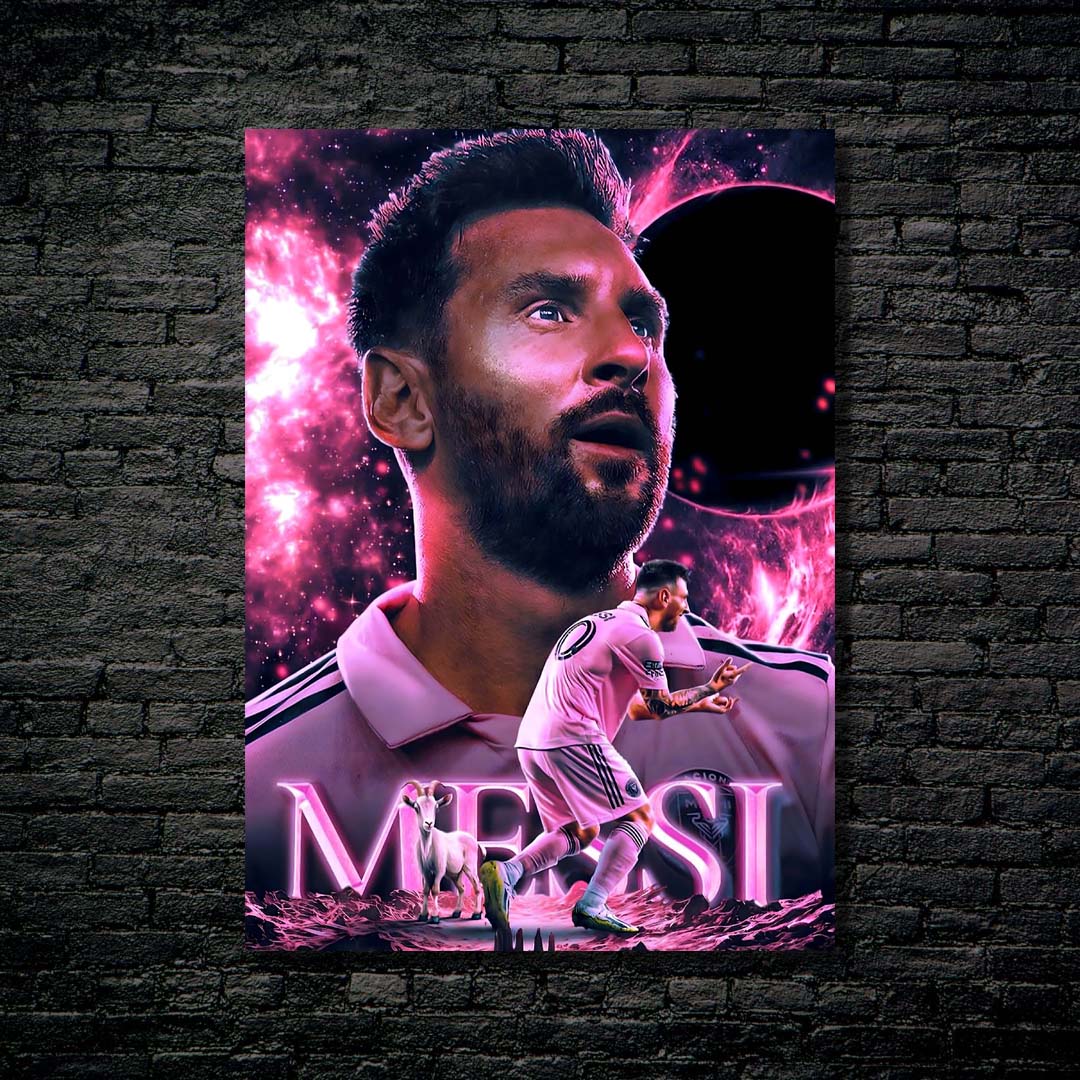 Messi Miami Pink