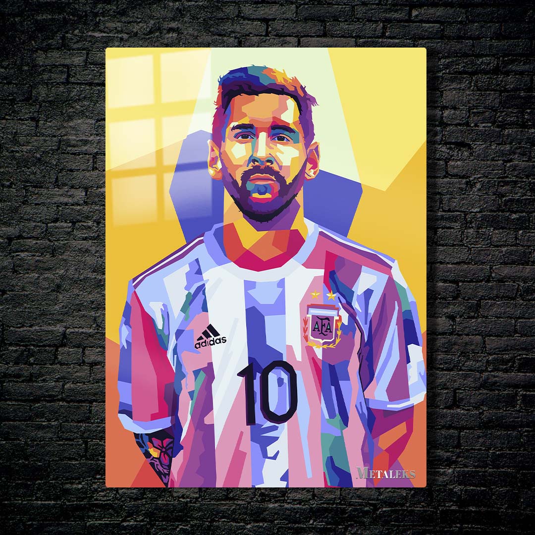 Messi Wpap Pop Art2