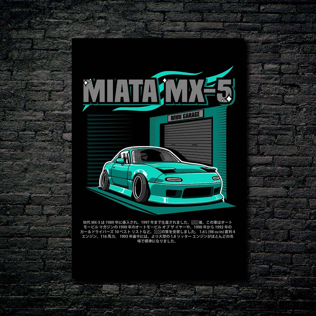 Miata MX-5 Cyan