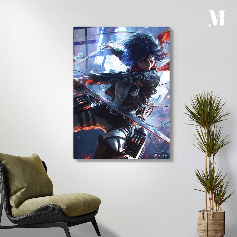 Mikasa Ackerman cinematic art