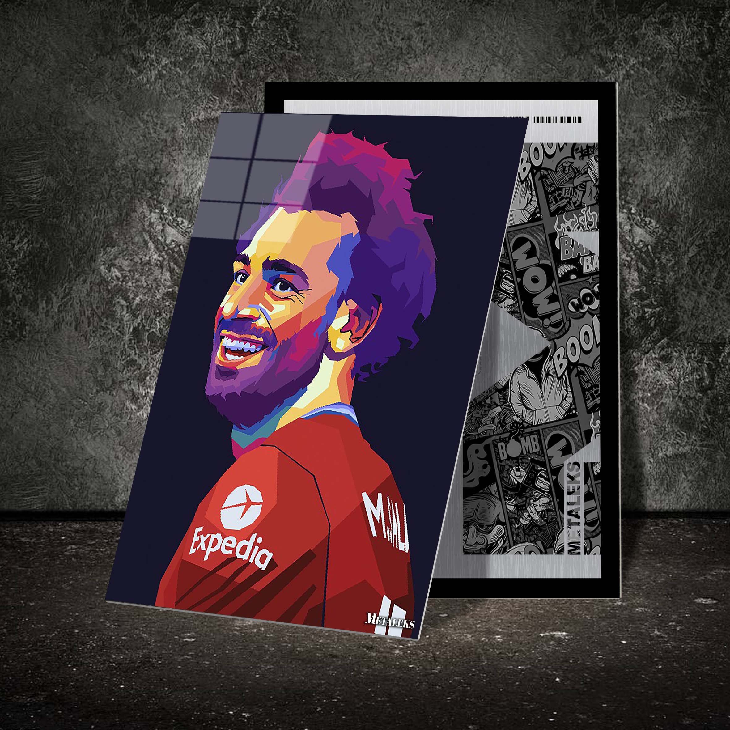 Mohamed Salah Wpap Pop Style