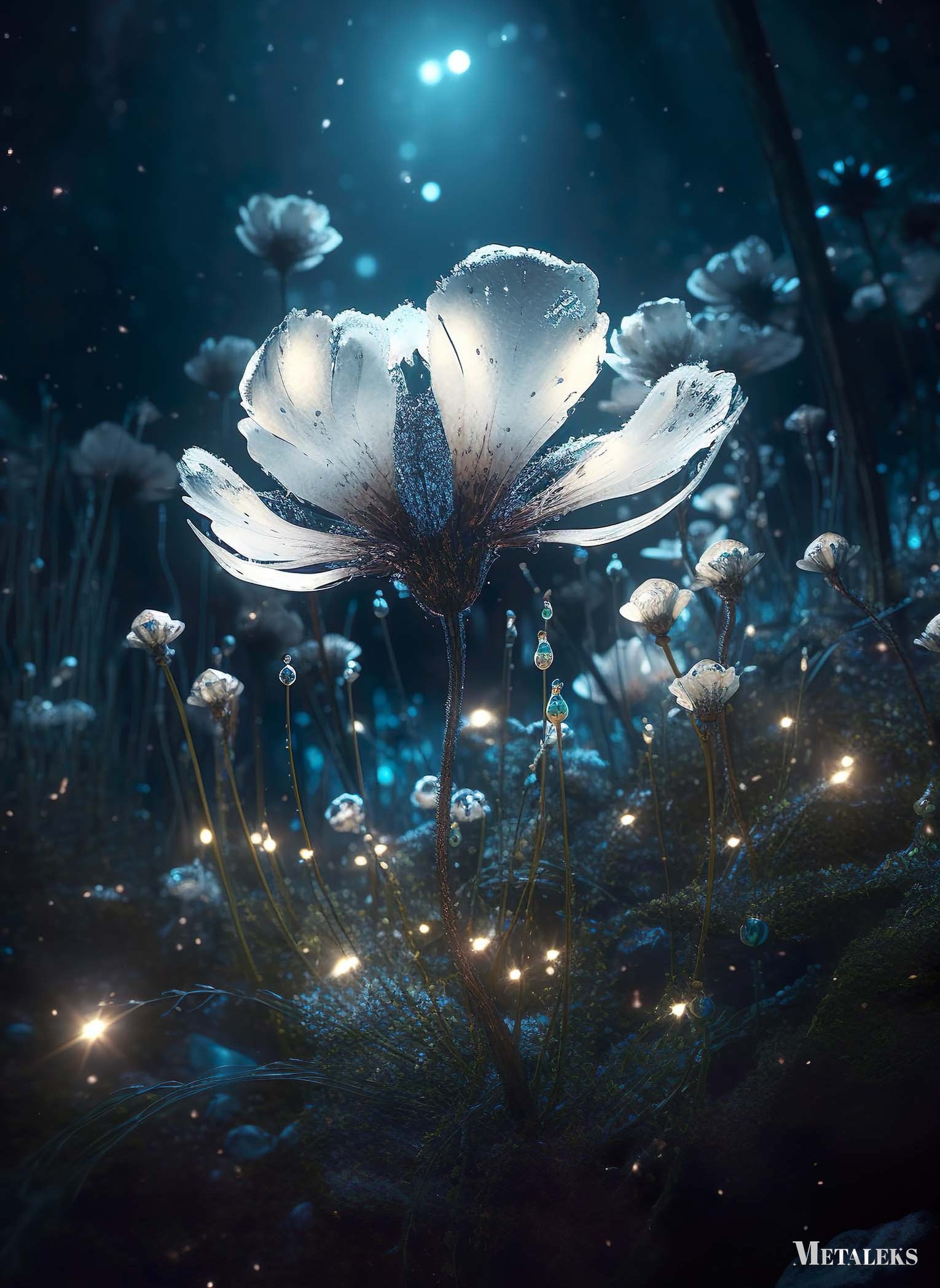 Moonlight flower