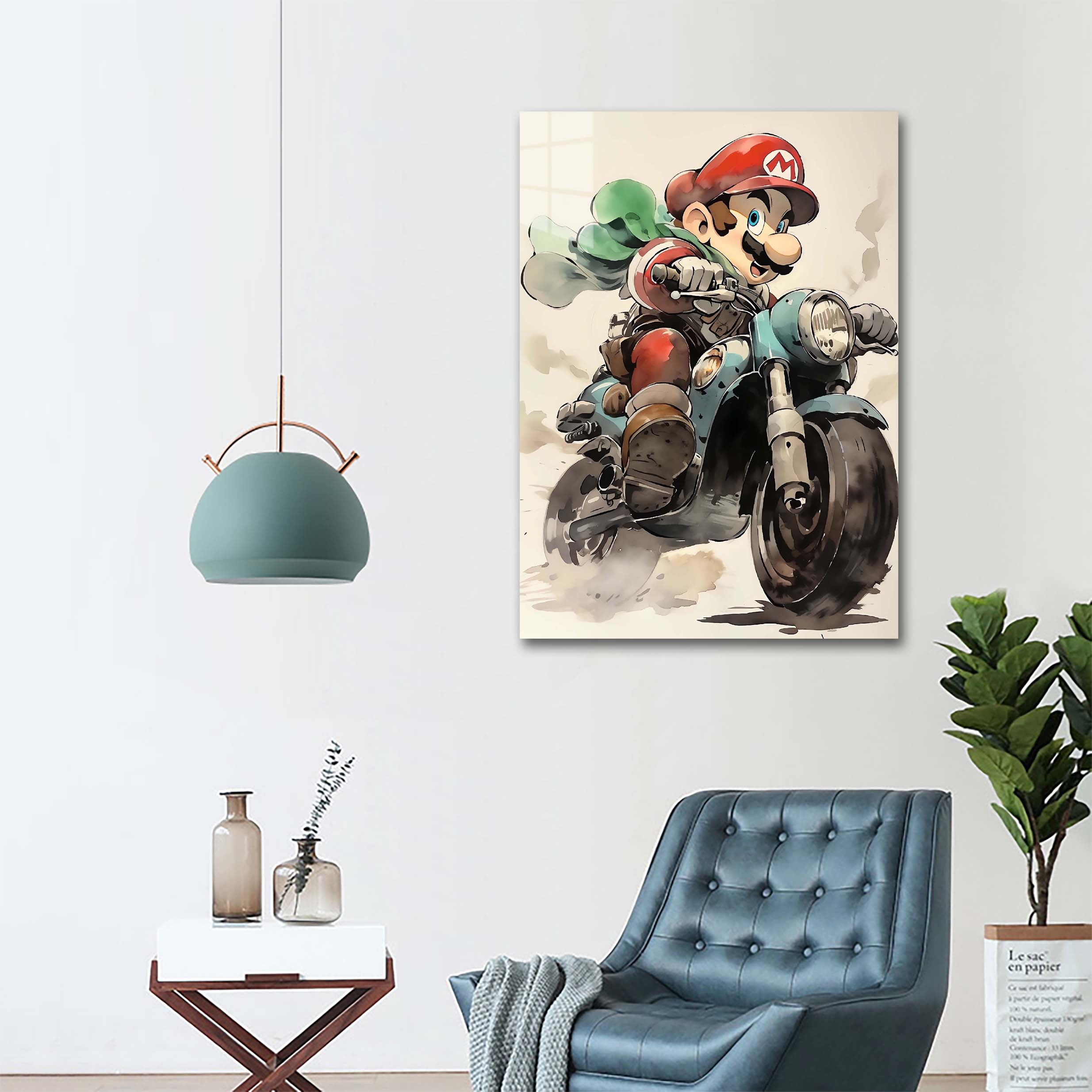 Motorcycle Rider - Mario