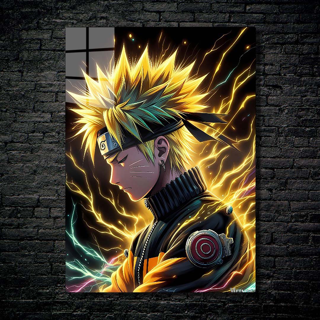 Naruto Uzumaki Aura Surrounding-Artwork by @Lucifer Art2092